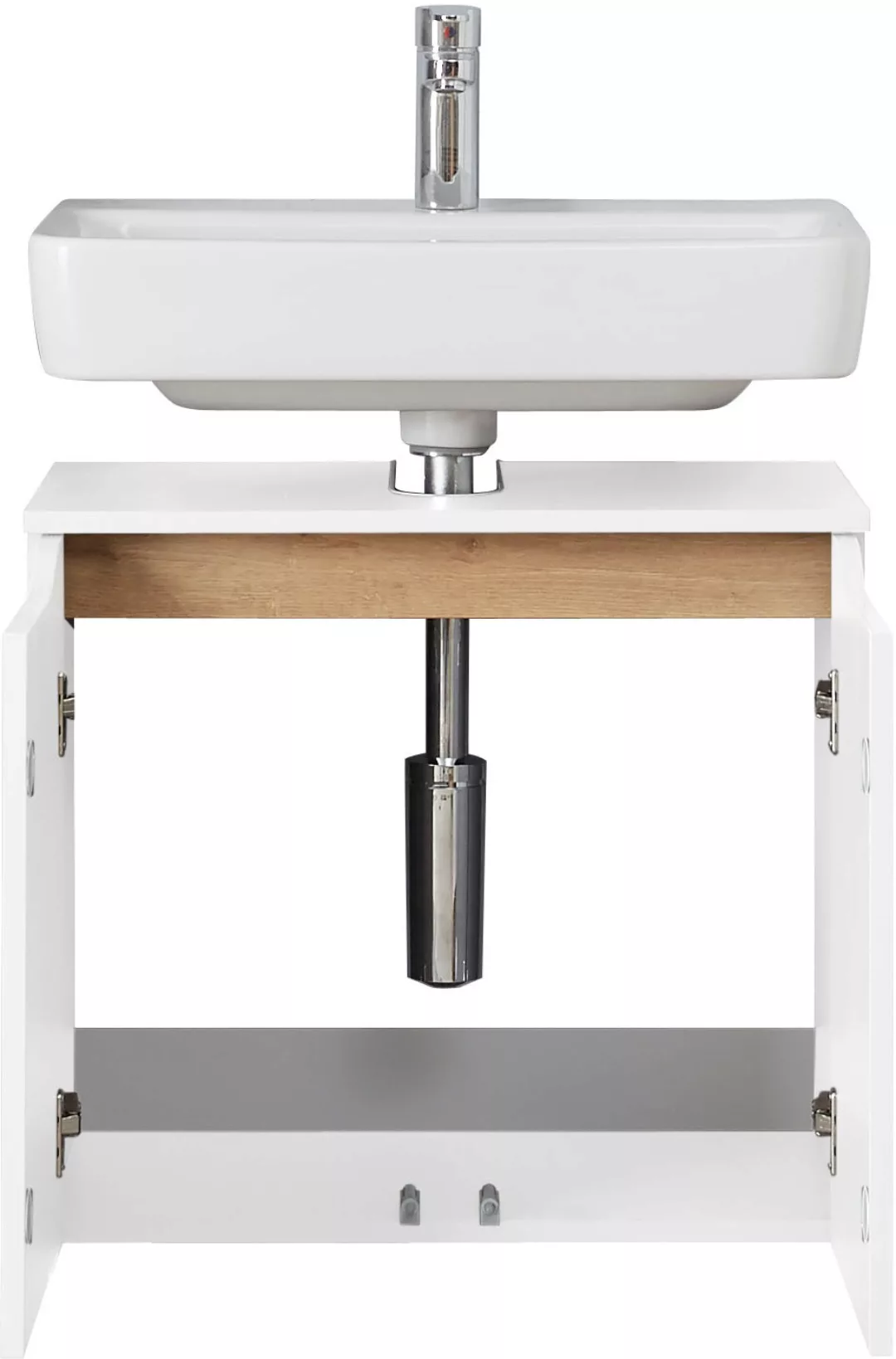 Saphir Waschbeckenunterschrank "Quickset Unterbeckenschrank, 60 cm breit, 2 günstig online kaufen