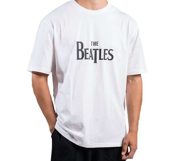 The Beatles T-Shirt "Classic Logo" (Stück, 1-tlg., Stück) mit Frontprint günstig online kaufen