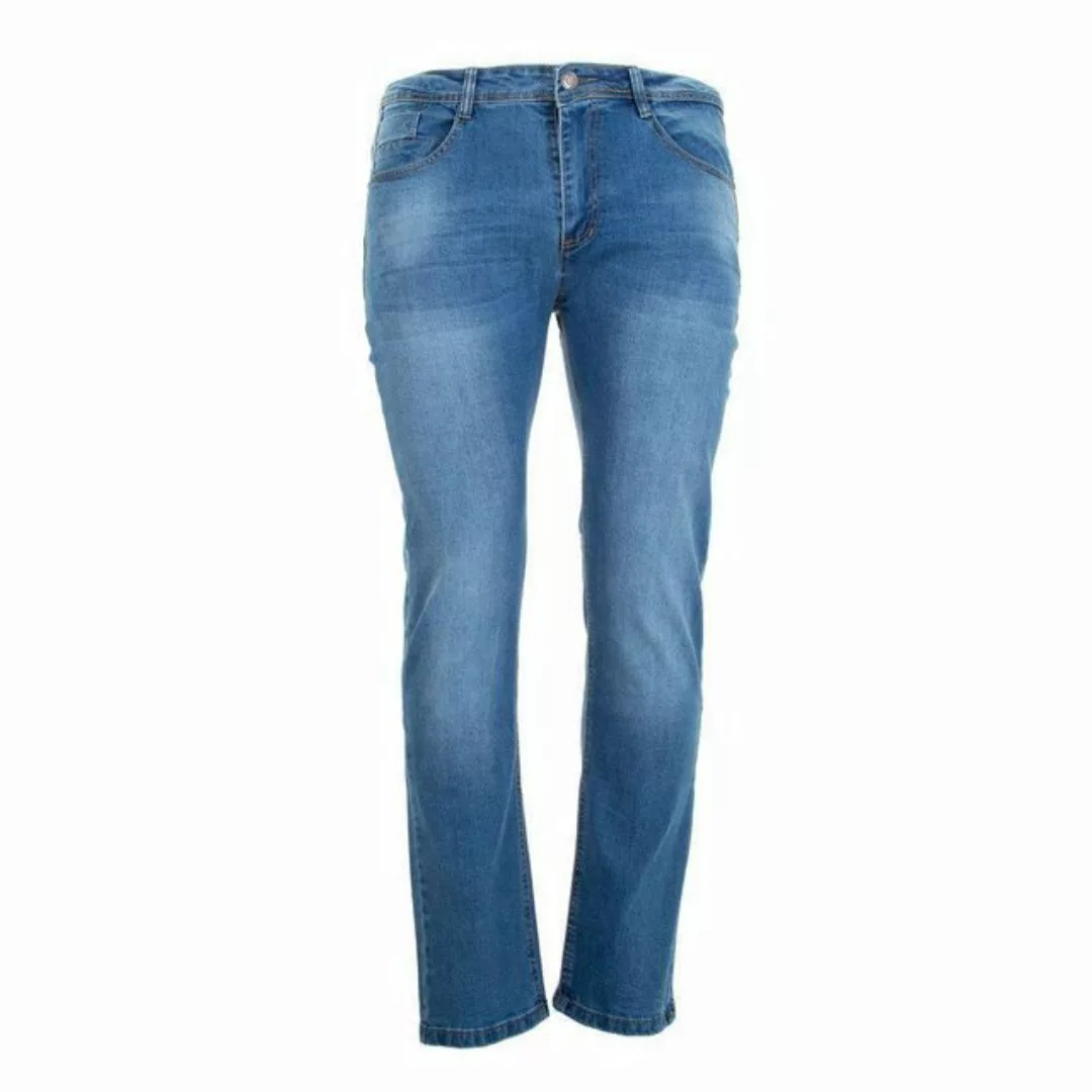 Ital-Design Stretch-Jeans Herren Freizeit Jeansstoff Stretch Jeans in Blau günstig online kaufen
