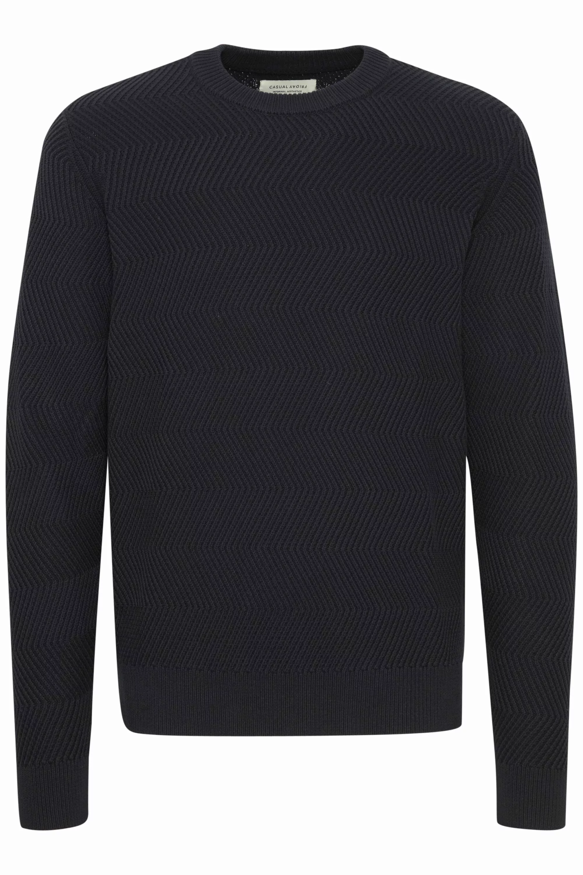 Casual Friday Strickpullover "Strickpullover CFKARL structured crew neck kn günstig online kaufen