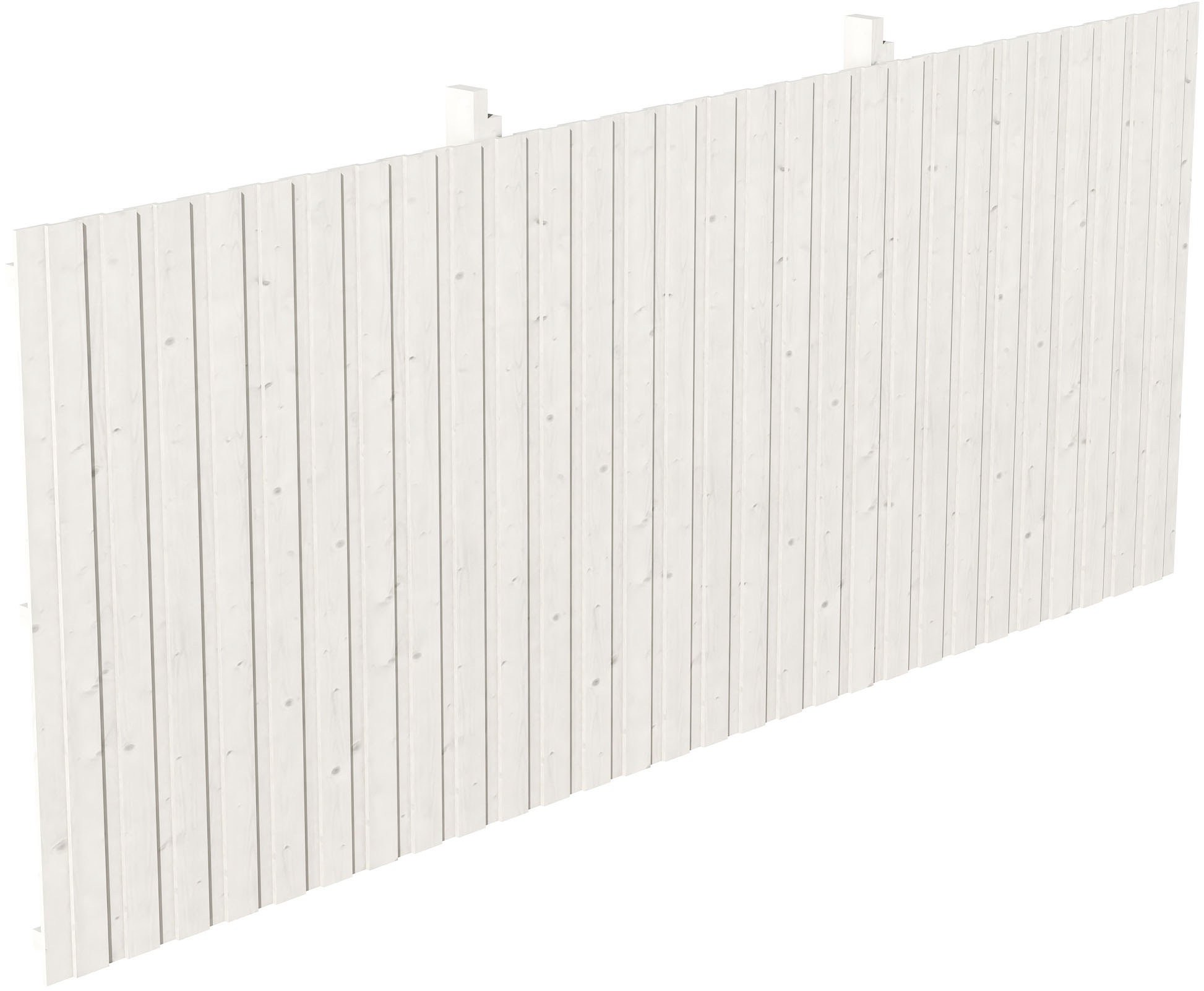 Skan Holz Rückwand Deckelschalung 550 x 220 cm Fichte Weiß günstig online kaufen