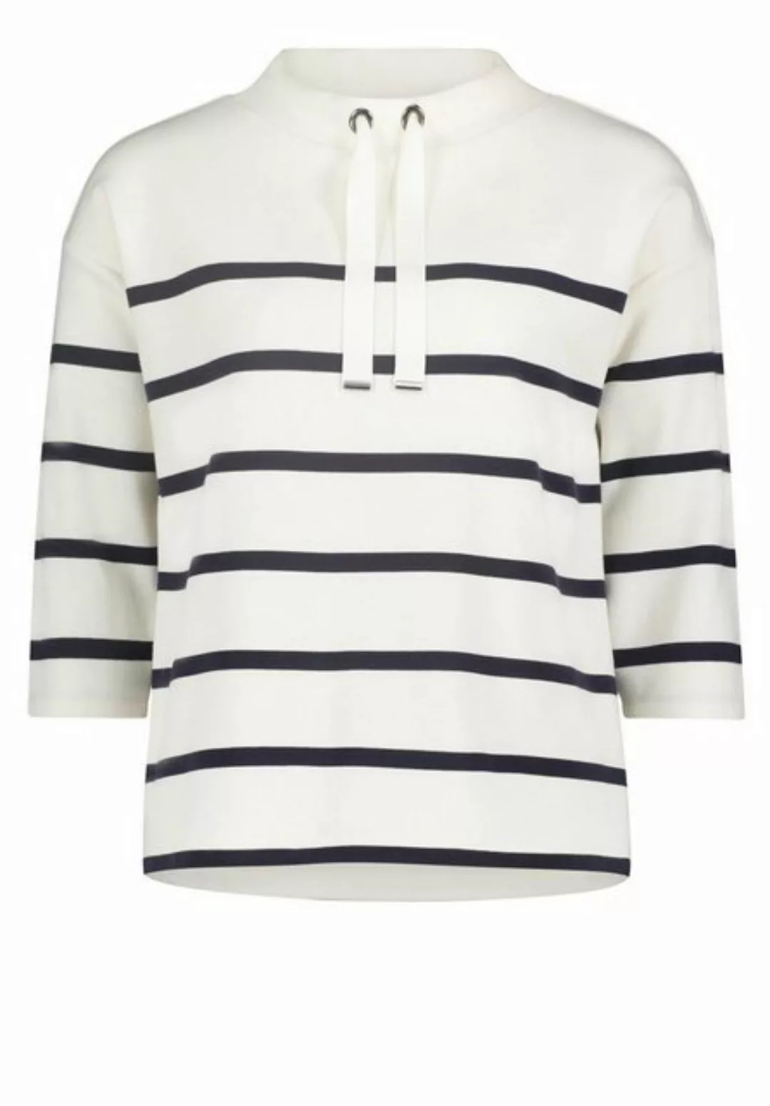 Betty Barclay Sweatshirt Sweat Kurz 3/4 Arm, Cream/Dark Blue günstig online kaufen