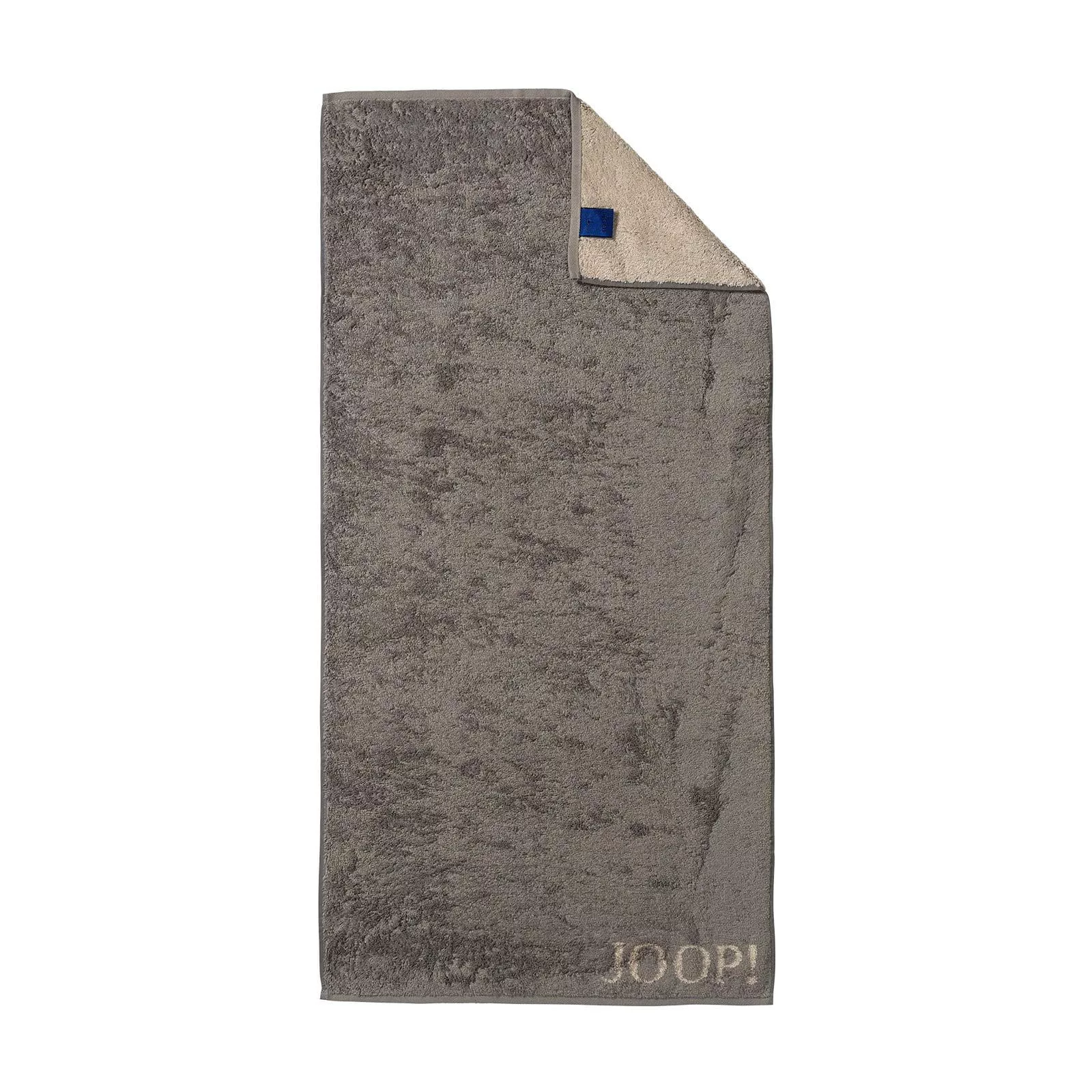 JOOP! Duschtuch  JOOP 1600 Classic Doubleface - grau - 100% Baumwolle - 80 günstig online kaufen