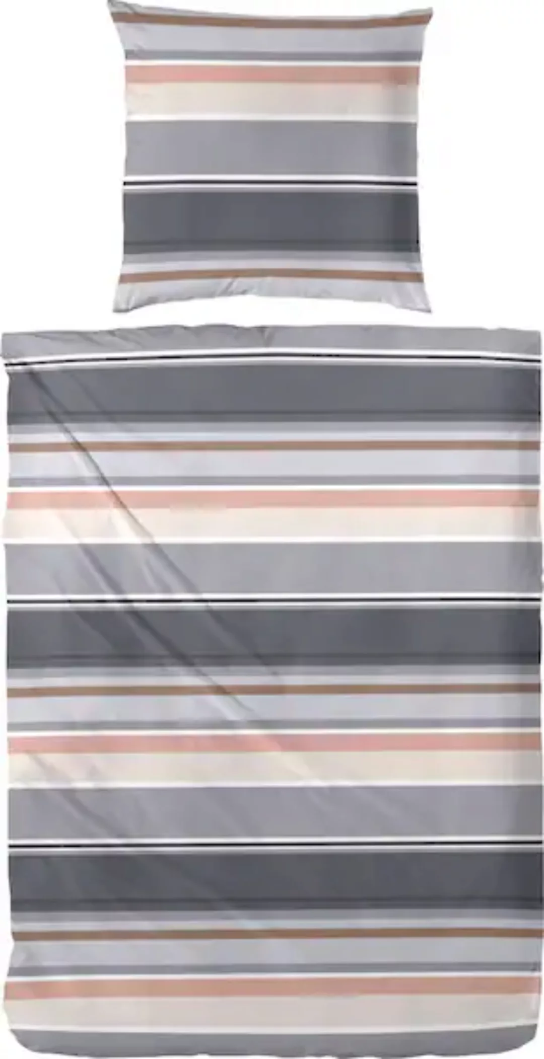 Primera Bettwäsche »Late Summer Stripe«, mit modernen Streifen in frischen günstig online kaufen