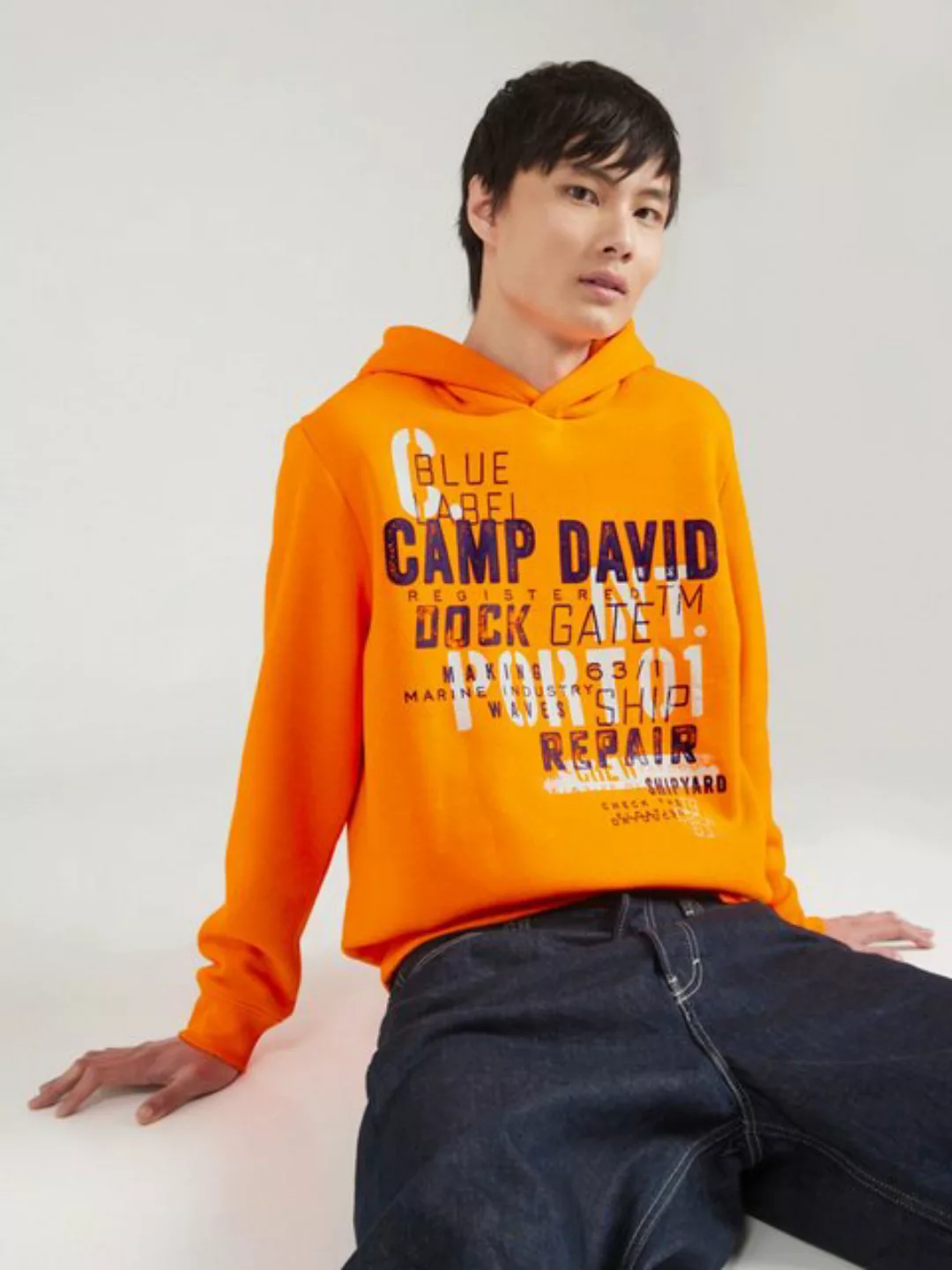 CAMP DAVID Sweater mit weicher Innenseite günstig online kaufen