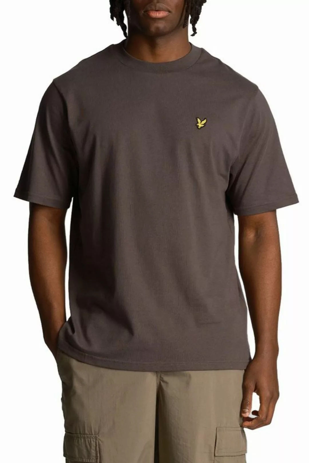 Lyle & Scott T-Shirt Baumwolle, Mit Logo Und Rundhalsausschnitt günstig online kaufen