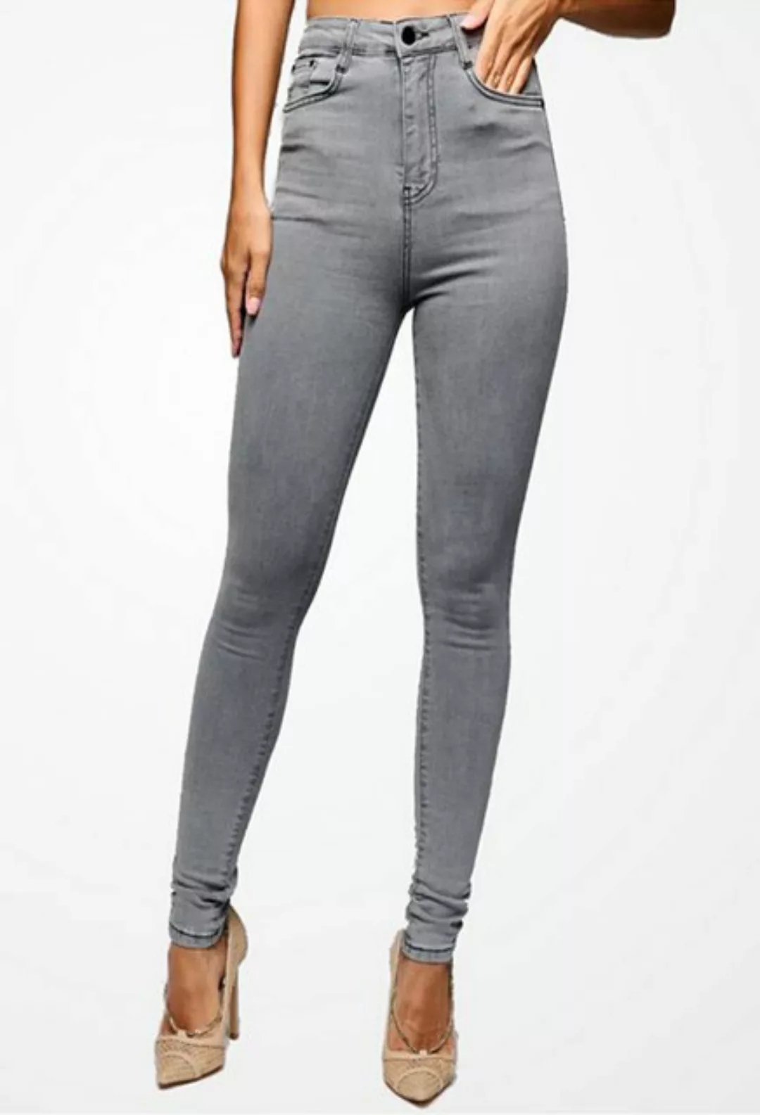 CHENIN 3/4-Jeans Damen-röhrenjeans, röhrenjeans mit hohem bein, damen-somme günstig online kaufen