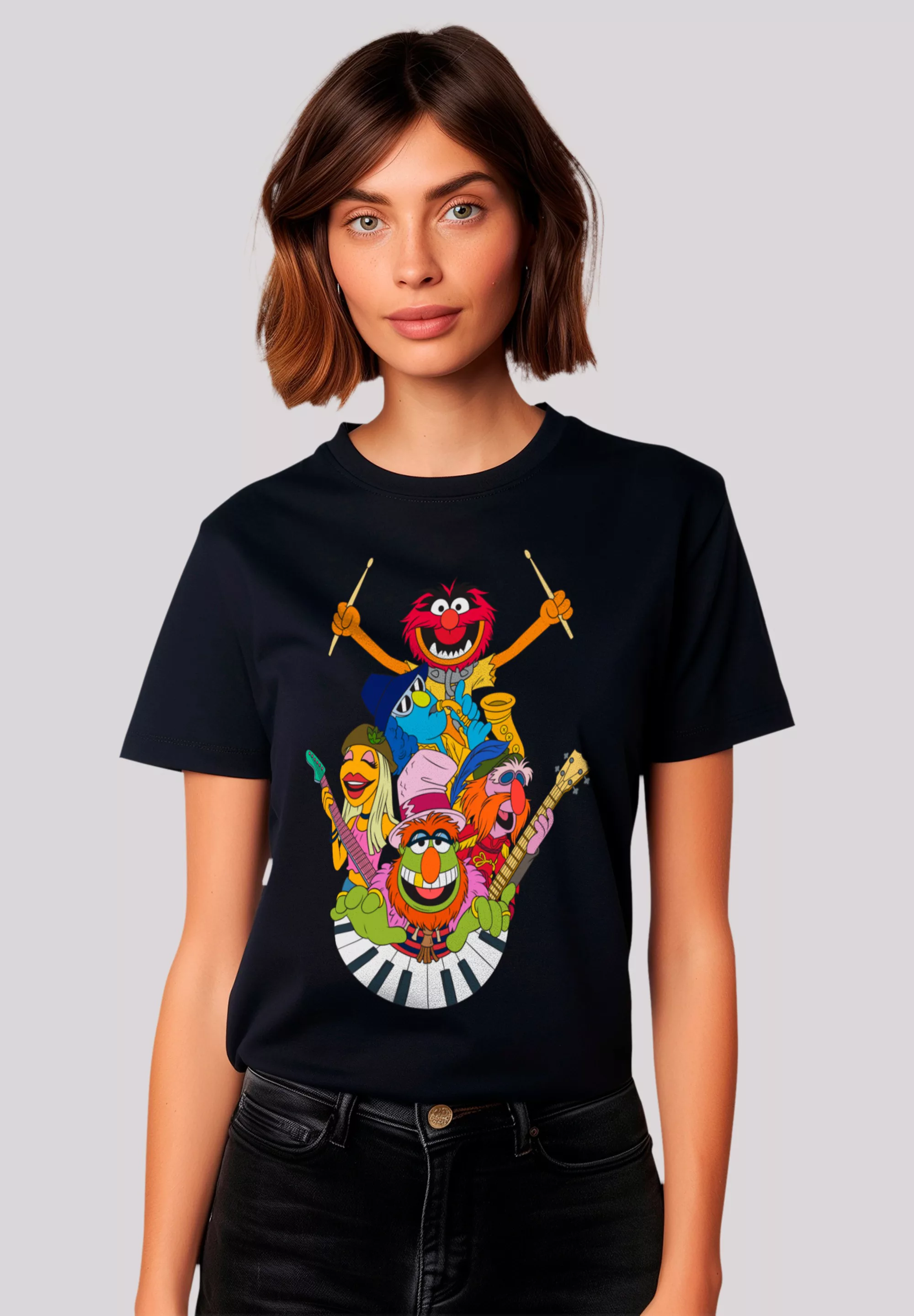 F4NT4STIC T-Shirt "Disney Muppets Dr. Teeth and The Electric Mayhem", Premi günstig online kaufen