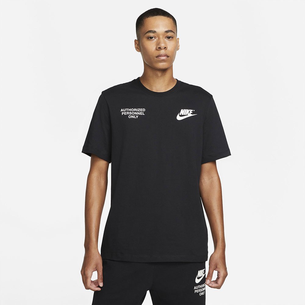 Nike Sportswear Tech Auth Personnel Kurzärmeliges T-shirt M Black günstig online kaufen