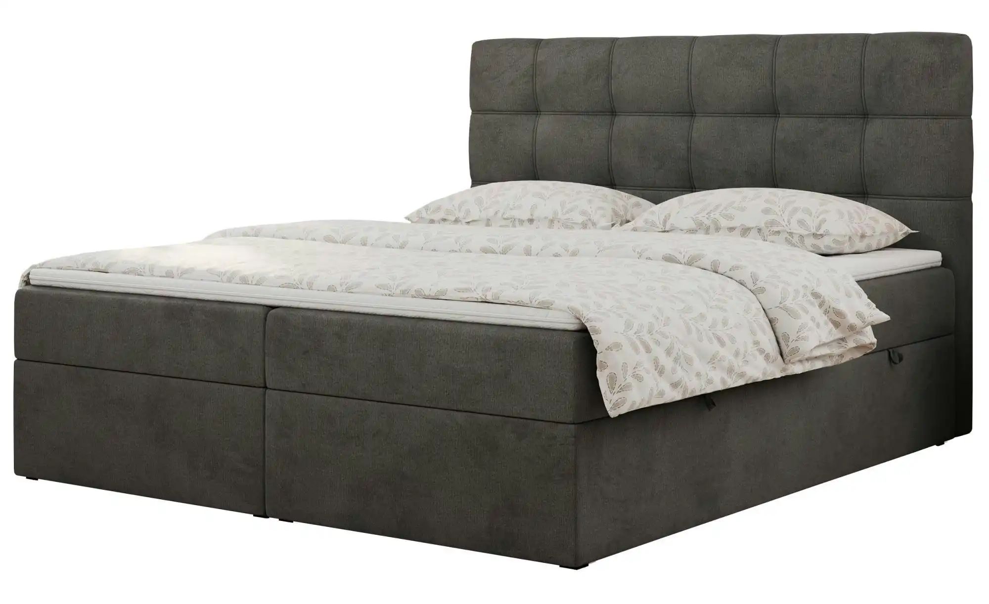 Boxbett mit Bettkasten Erni ¦ grau ¦ Maße (cm): H: 110 Betten > Komfortbett günstig online kaufen