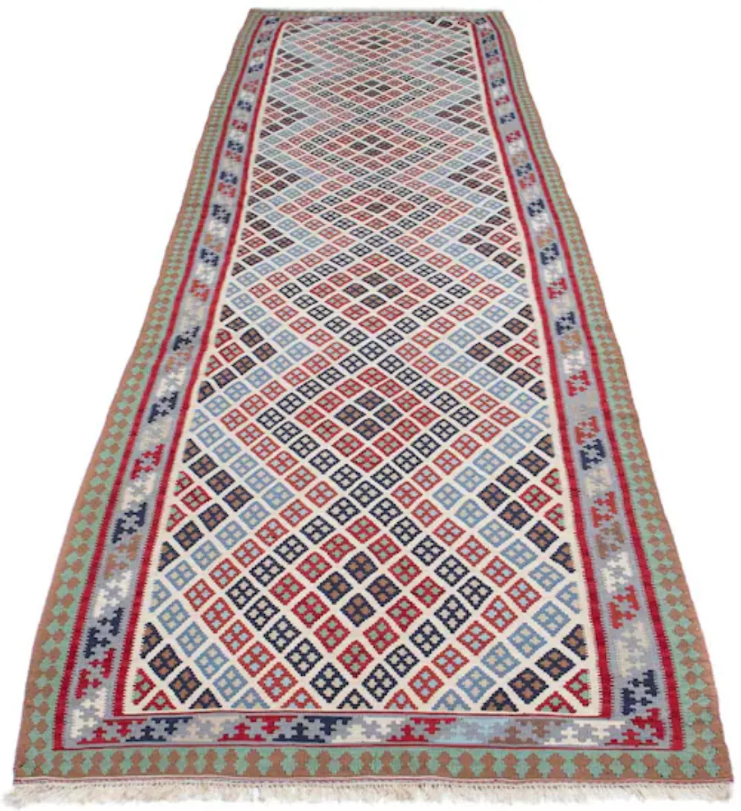 morgenland Wollteppich »Kelim - Oriental - 385 x 96 cm - mehrfarbig«, recht günstig online kaufen