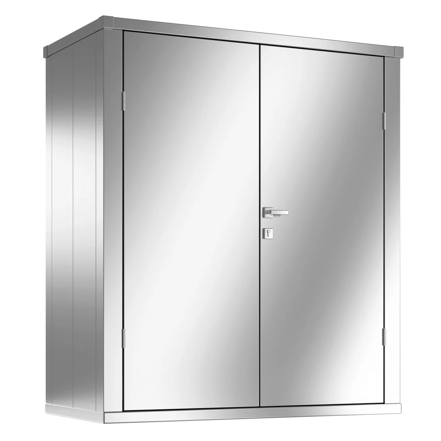 Guardi Geräteschrank L Silber Metallic günstig online kaufen