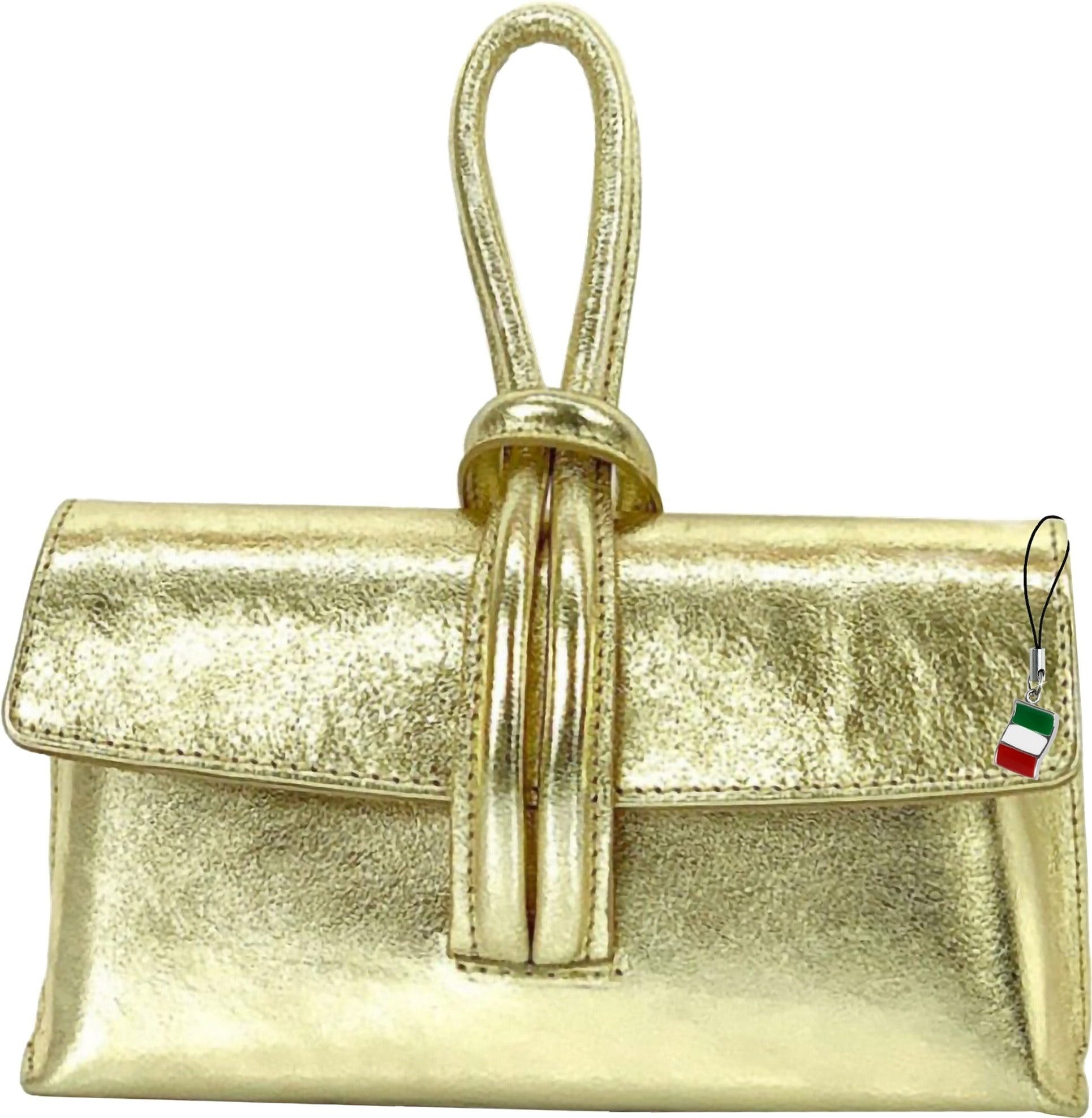 FLORENCE Umhängetasche Florence Tasche gold Leder günstig online kaufen