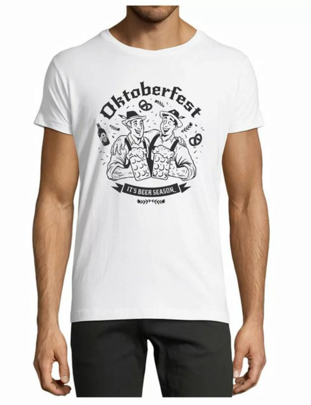 MyDesign24 T-Shirt Herren Fun Shirt - Trinkshirt Oktoberfest T-Shirt It´s B günstig online kaufen