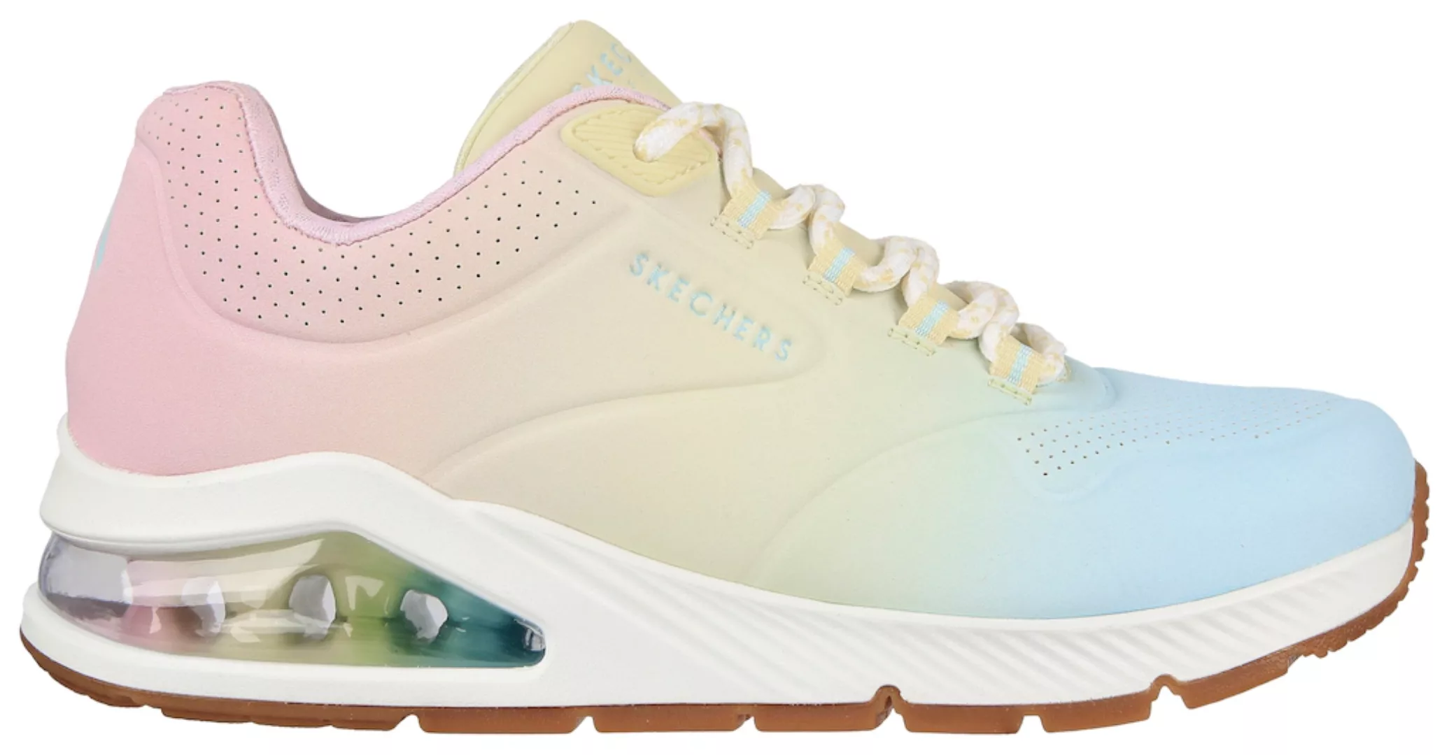 Skechers Sneaker "UNO 2 OMBRE AWAY", in leuchtender Farbkombi, Freizeitschu günstig online kaufen