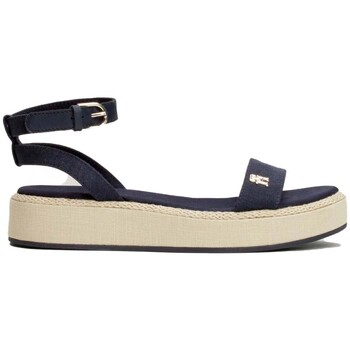 Tommy Hilfiger  Sandalen Linen Flatform günstig online kaufen