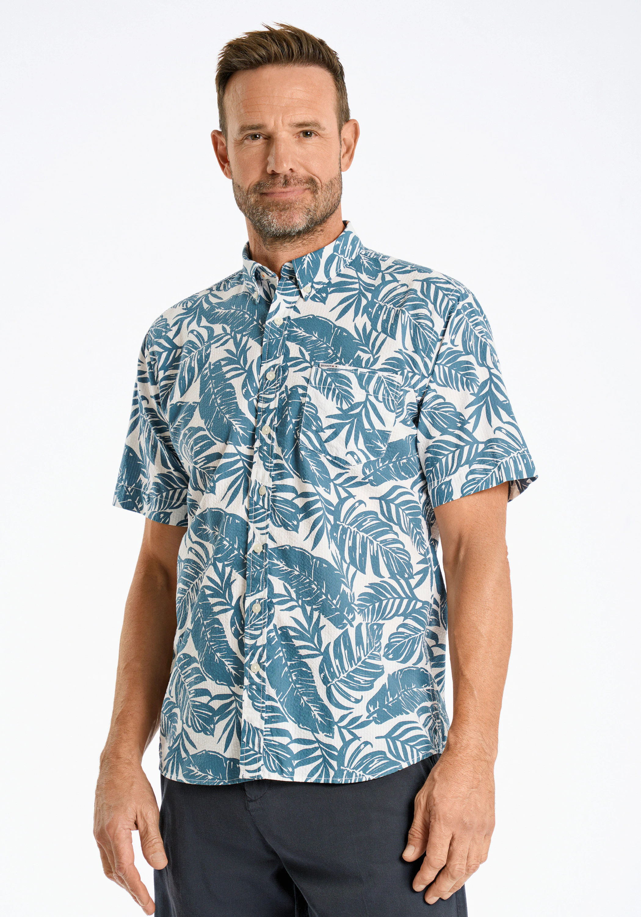 BISON Flanellhemd "BISON Freizeithemd" günstig online kaufen