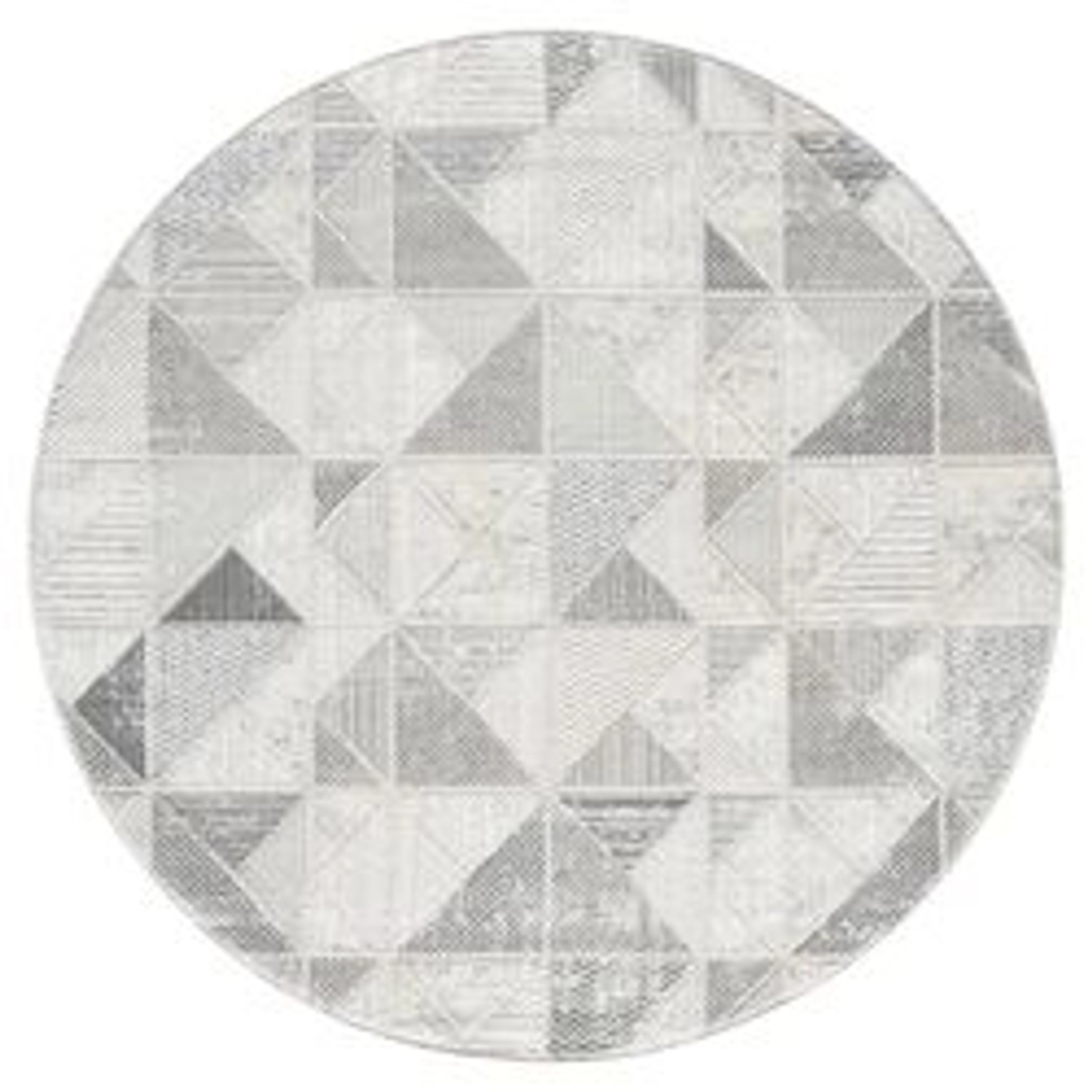 payé Teppich Royal 231 Rund 160x160 cm Grau günstig online kaufen