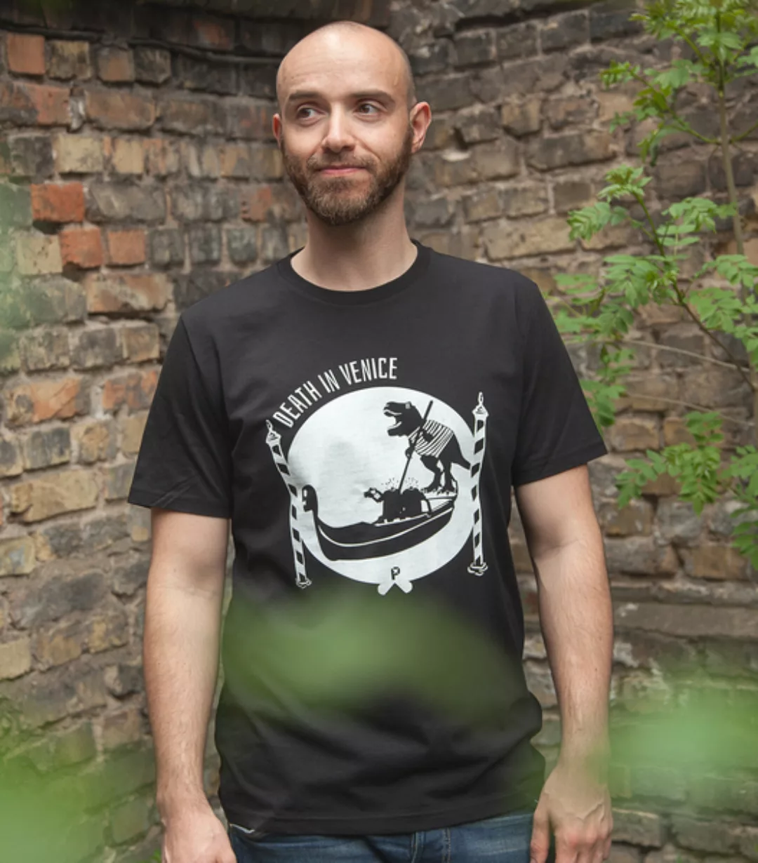Death In Venice - Fair Gehandeltes Männer T-shirt - Black günstig online kaufen
