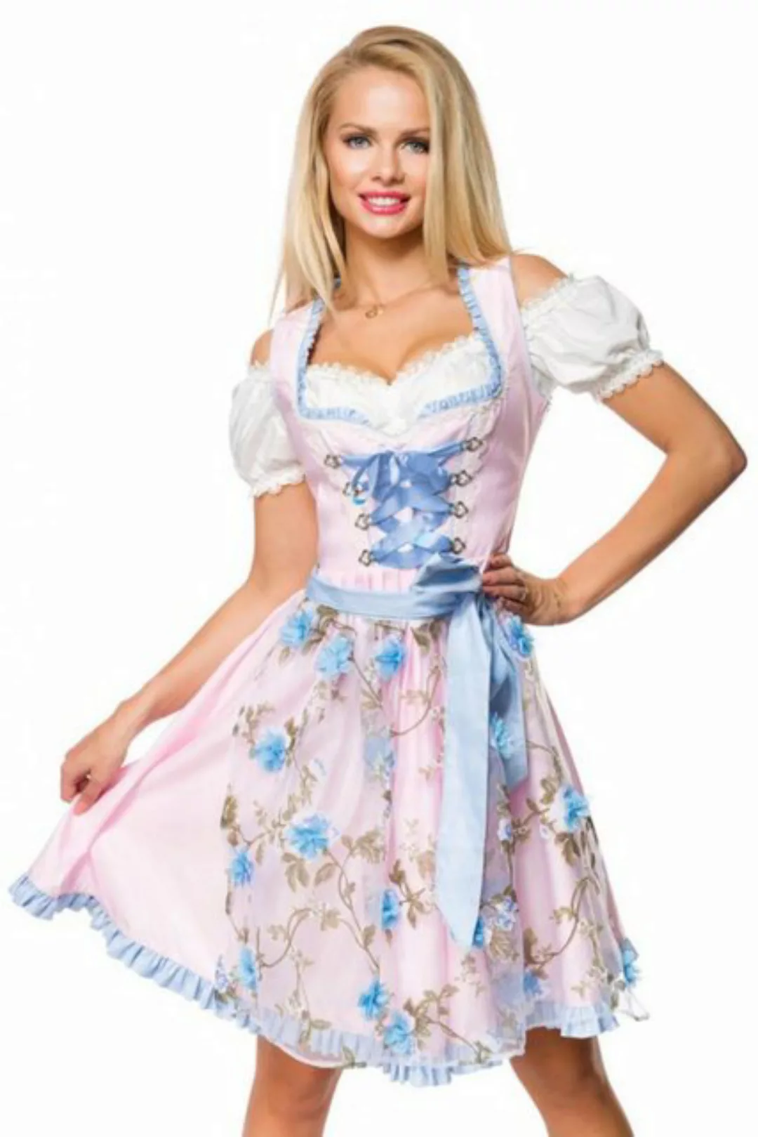 Dirndline Dirndl Tracht Dirndl Kleid Wiesn Wasn Oktoberfest Outfit Frauen ( günstig online kaufen