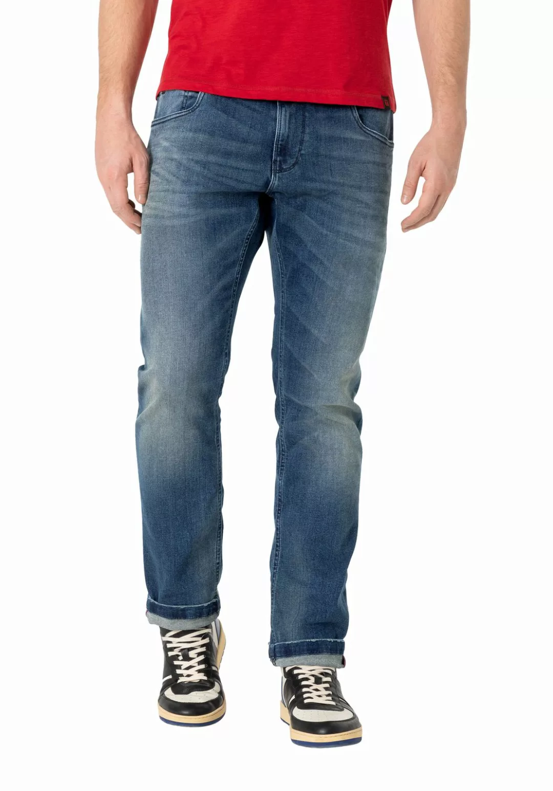 TIMEZONE Herren Jeans SLIM SCOTTTZ - Slim Fit - Blau - Blue Second Hand Was günstig online kaufen