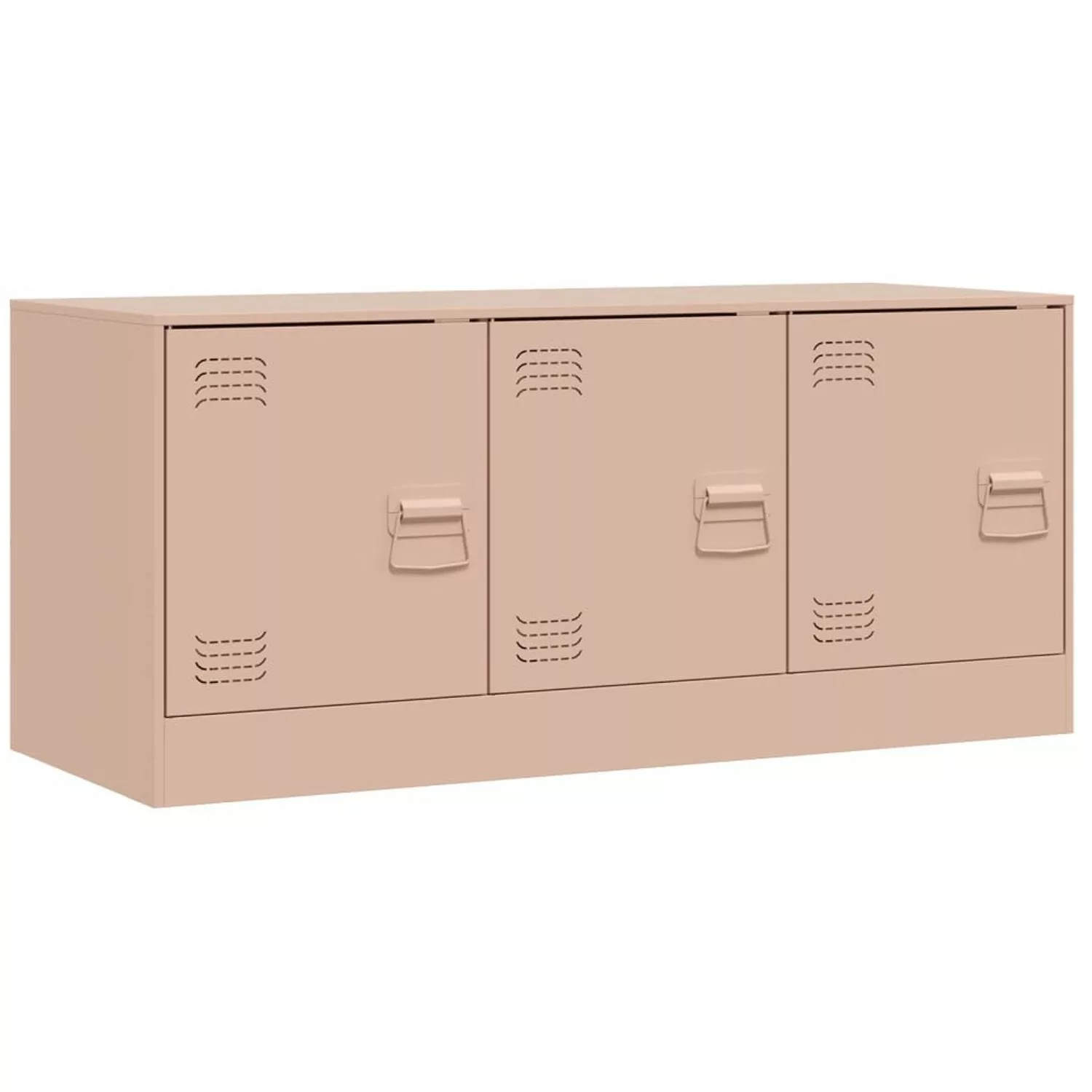 vidaXL TV-Schrank TV-Schrank Rosa 99x39x44 cm Stahl (1-St) günstig online kaufen