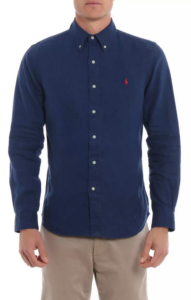 Polo Ralph Lauren Leinenhemd Slim Fit Pure Leinen-Hemd Shirt Button Down Na günstig online kaufen