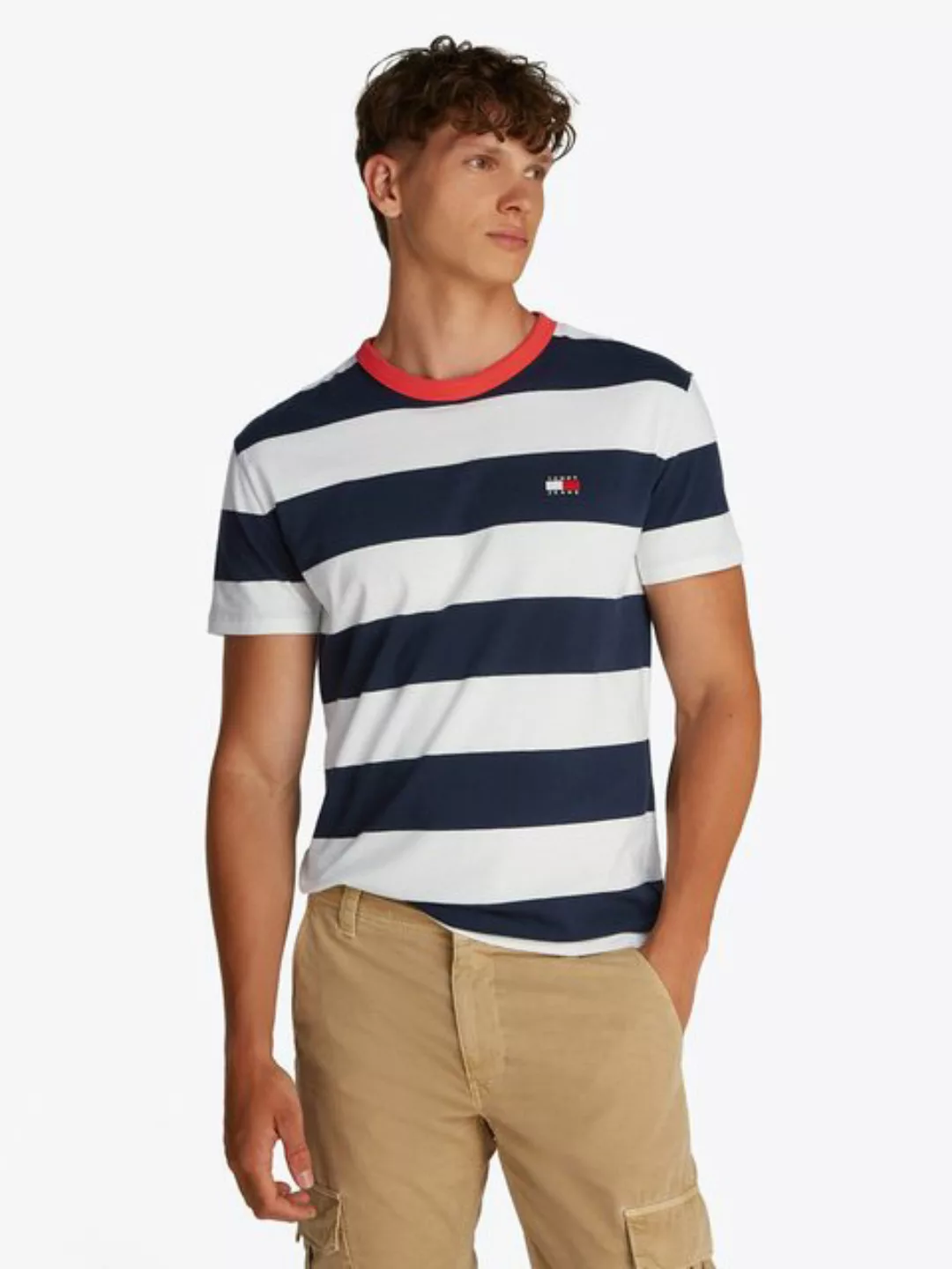 Tommy Jeans T-Shirt TJM REG BOLD STRIPE TEE günstig online kaufen