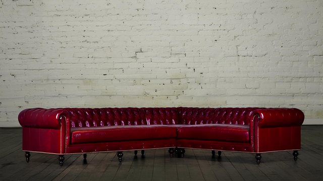 Xlmoebel Ecksofa Chesterfield Ledercouch Ecksofa Sofagarnitur Poster - Neu, günstig online kaufen