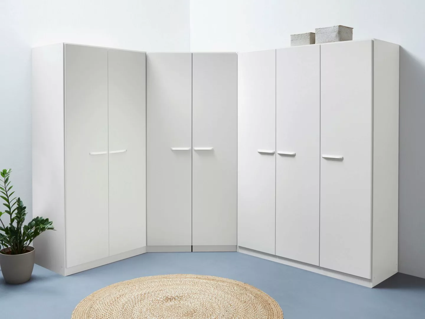 rauch Schrank-Set Kleiderschrank Schrank Garderobe Wäscheschrank VANDOR, 7- günstig online kaufen