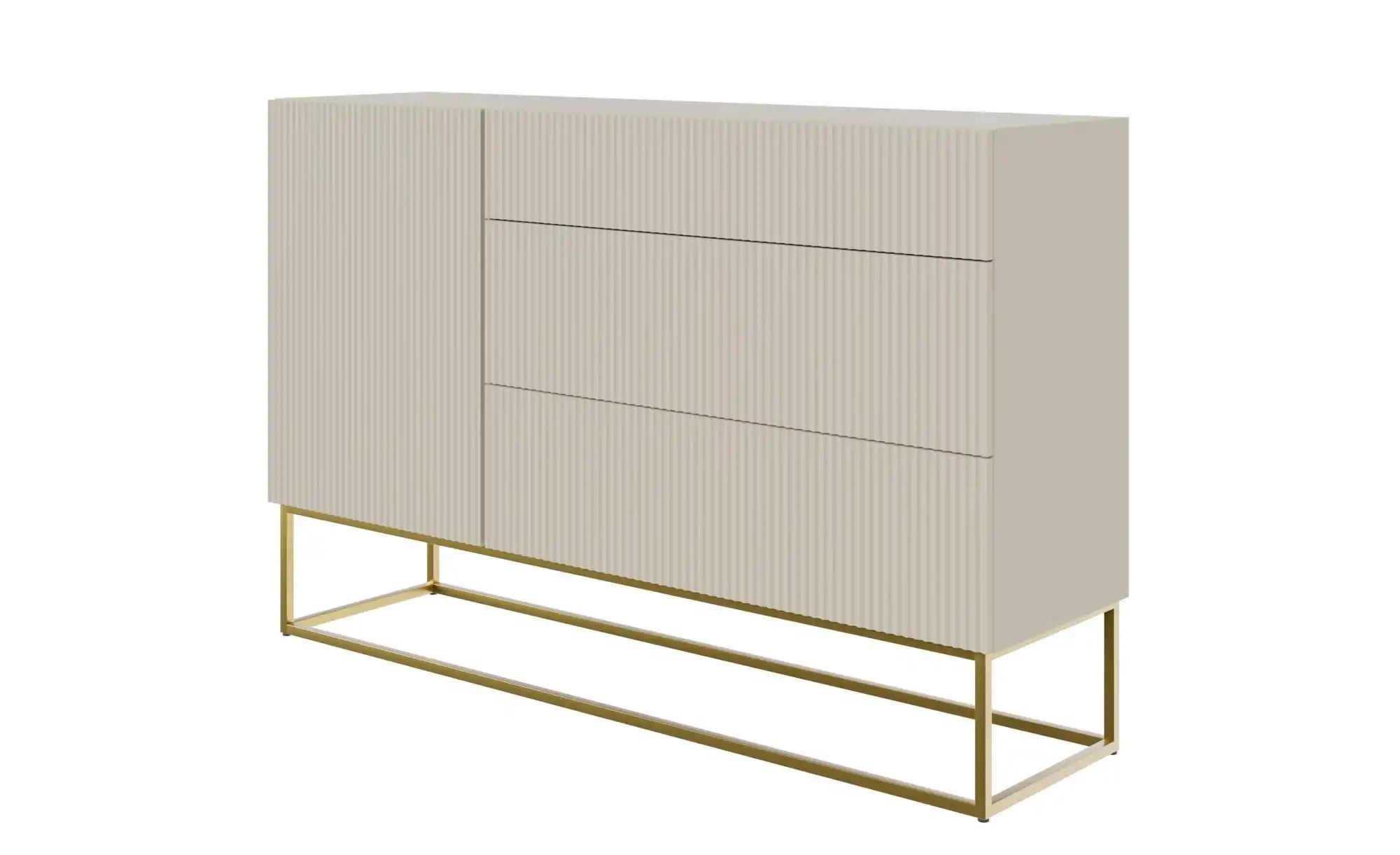 Selsey Sideboard  Veldio ¦ beige ¦ Maße (cm): B: 140 H: 90 Kommoden & Sideb günstig online kaufen