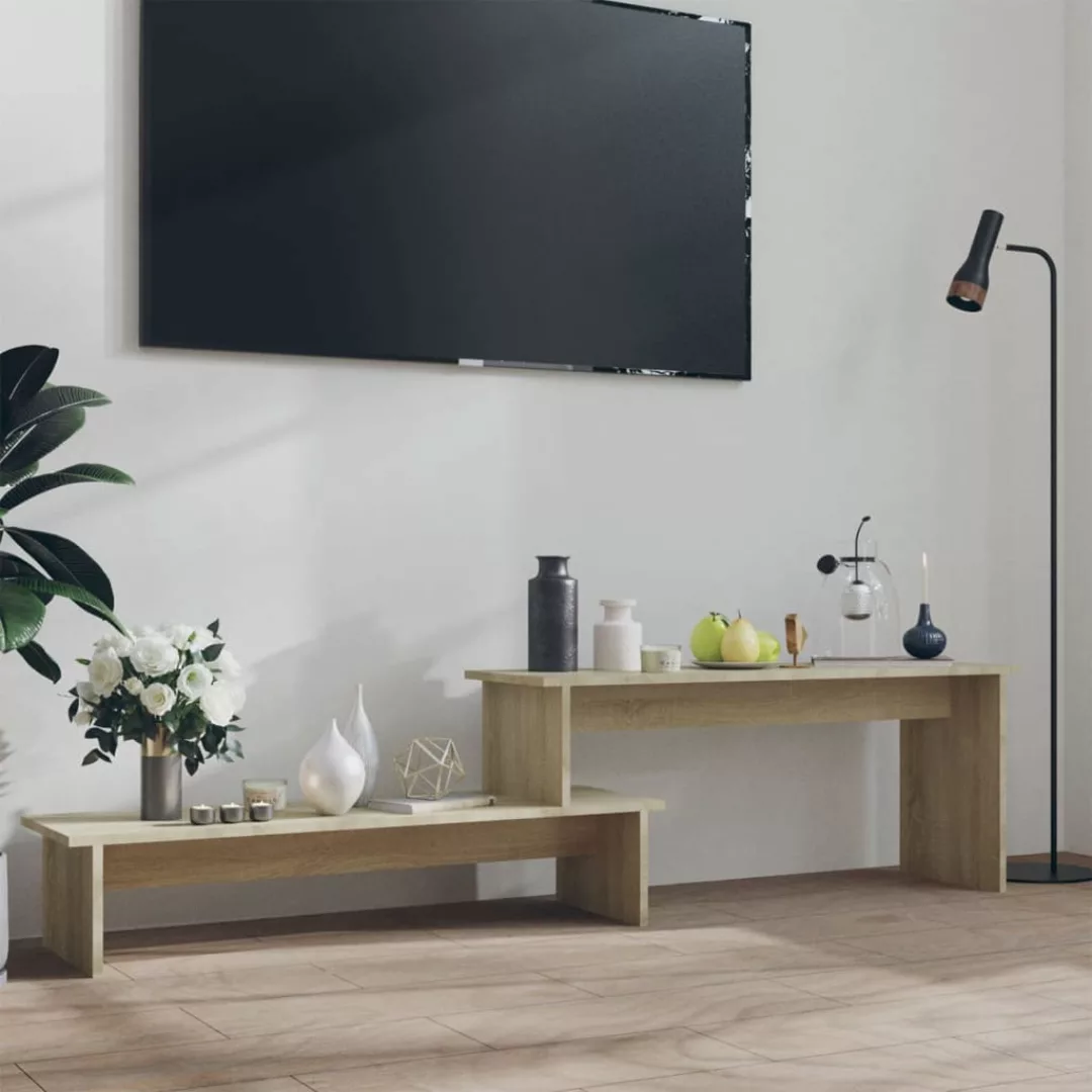 Tv-schrank Sonoma-eiche 180x30x43 Cm Spanplatte günstig online kaufen