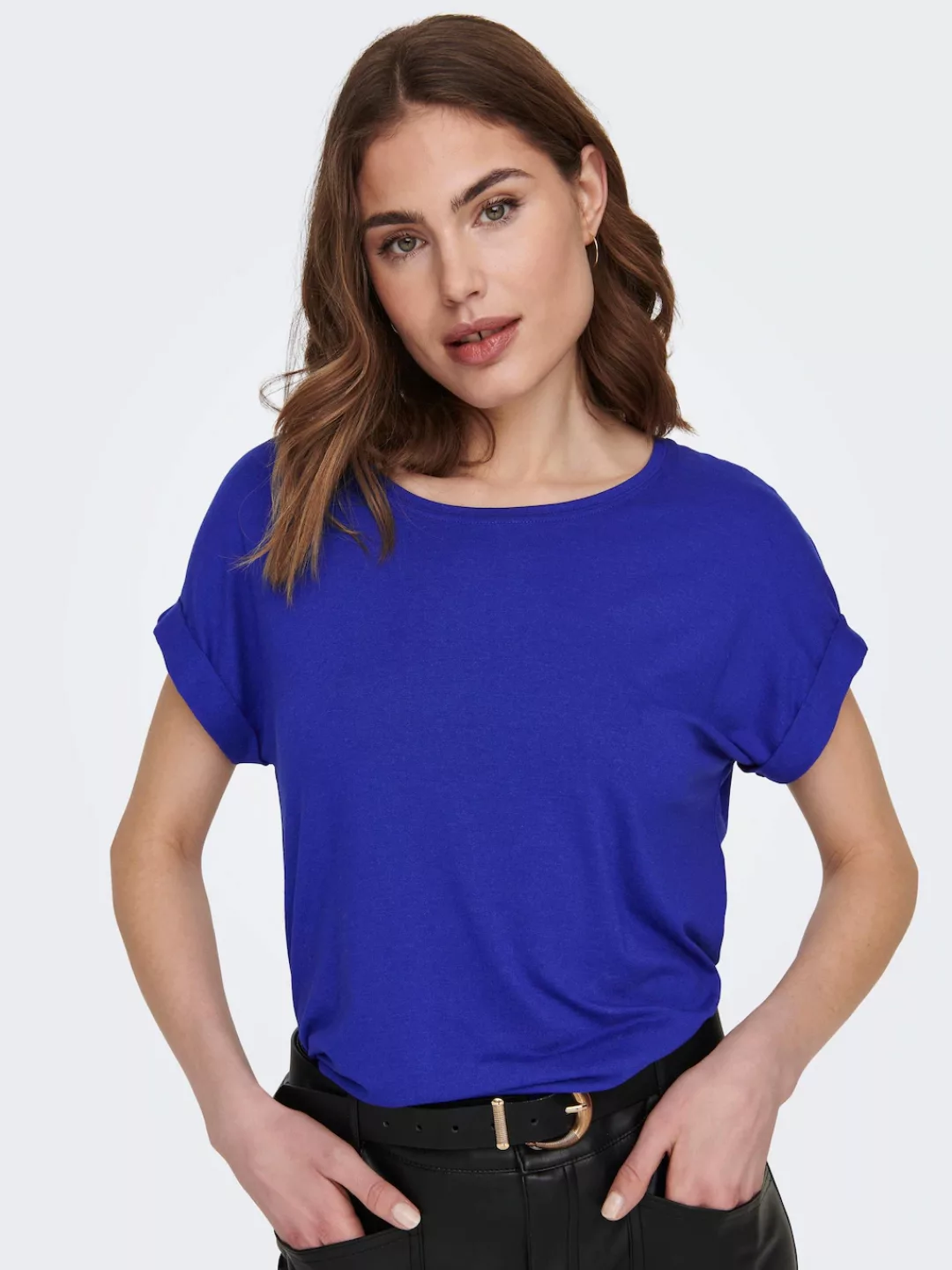 Only Damen Top onlMOSTER S/S O-NECK günstig online kaufen