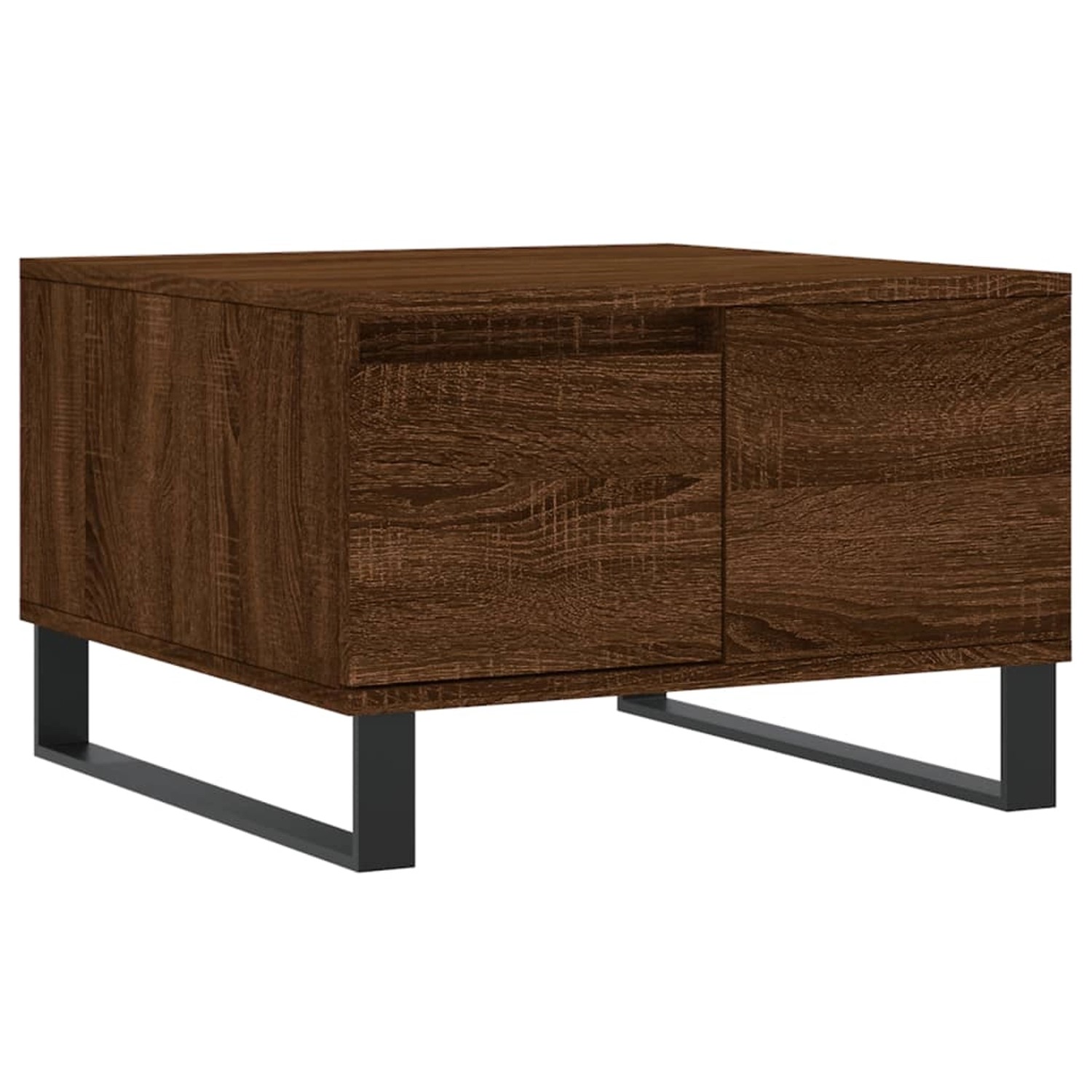 vidaXL Couchtisch Braun Eichen-Optik 55x55x36,5 cm Holzwerkstoff Modell 2 günstig online kaufen