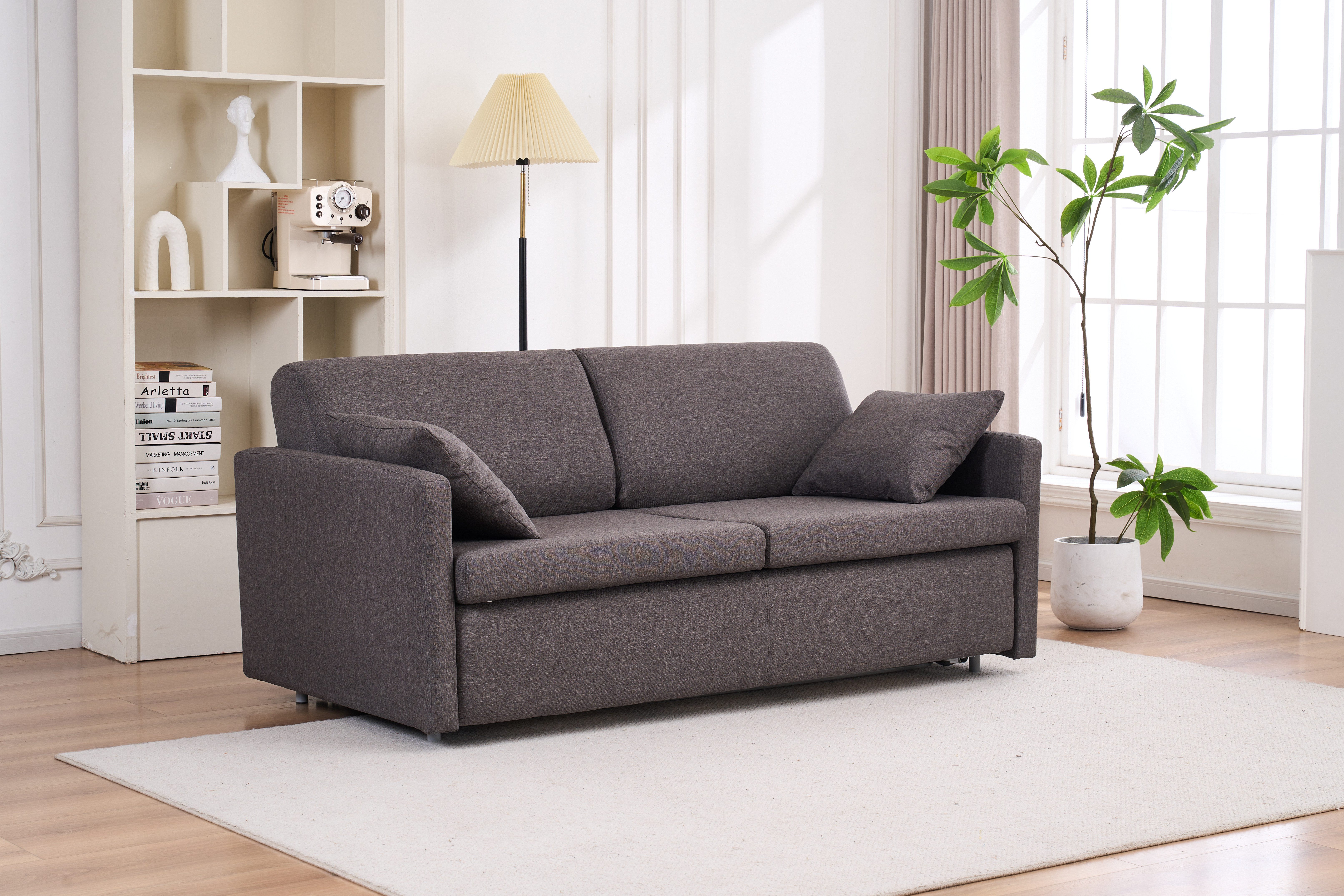 ATLANTIC home collection Schlafsofa "Robin", mit Matratze und Zierkissen, D günstig online kaufen
