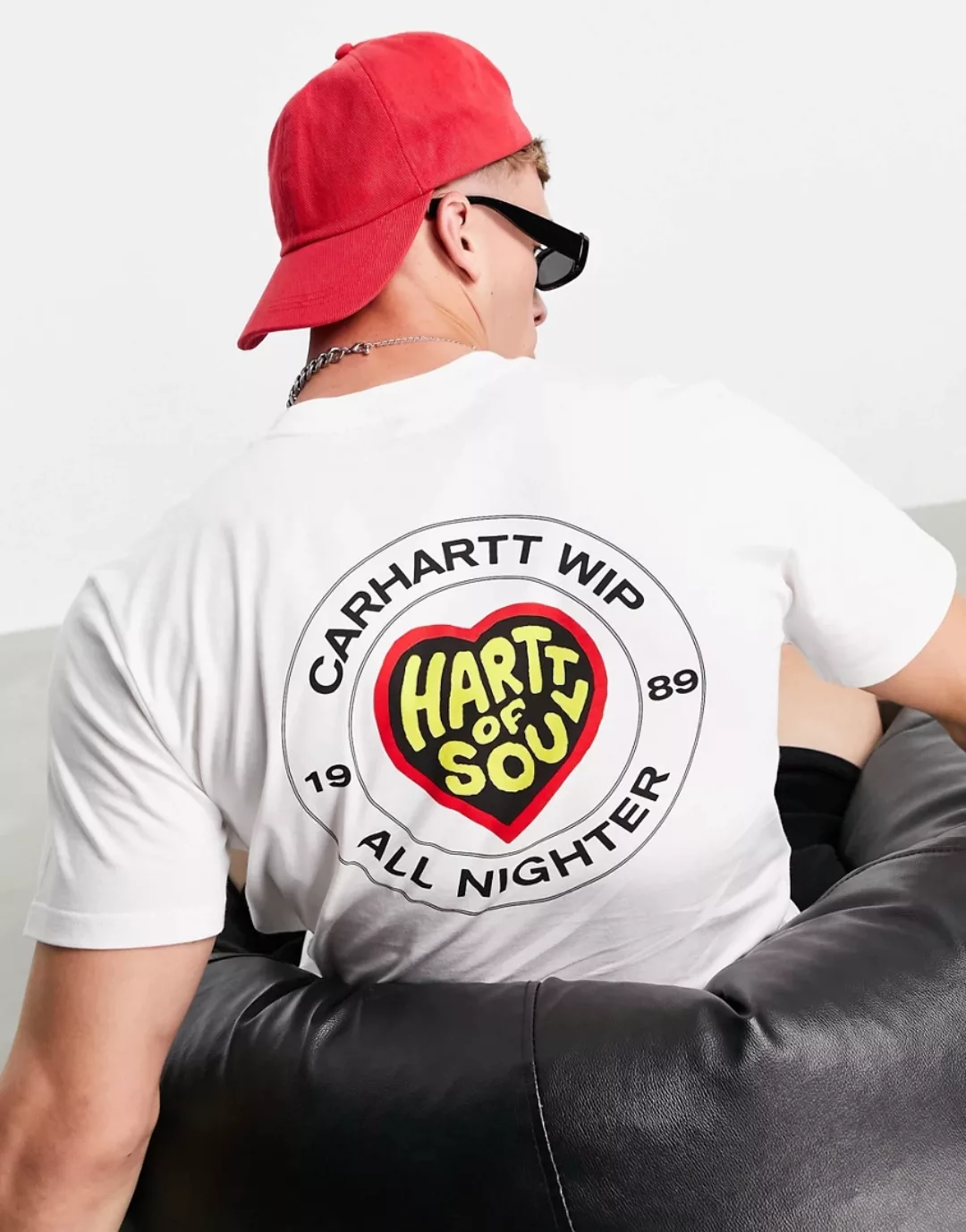 Carhartt WIP – Hartt of Soul – T-Shirt in Weiß günstig online kaufen