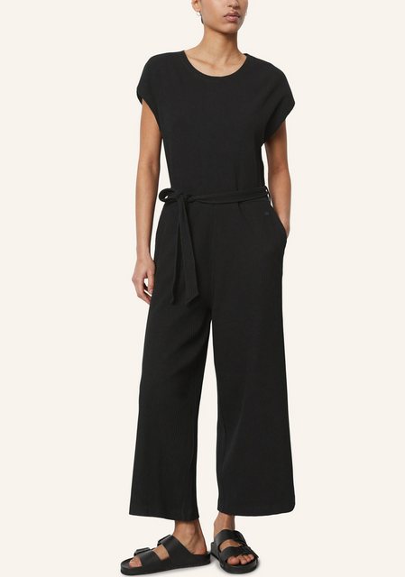 Marc O'Polo DENIM Jumpsuit Overall Regular aus Ripp-Jersey, weite, leicht v günstig online kaufen