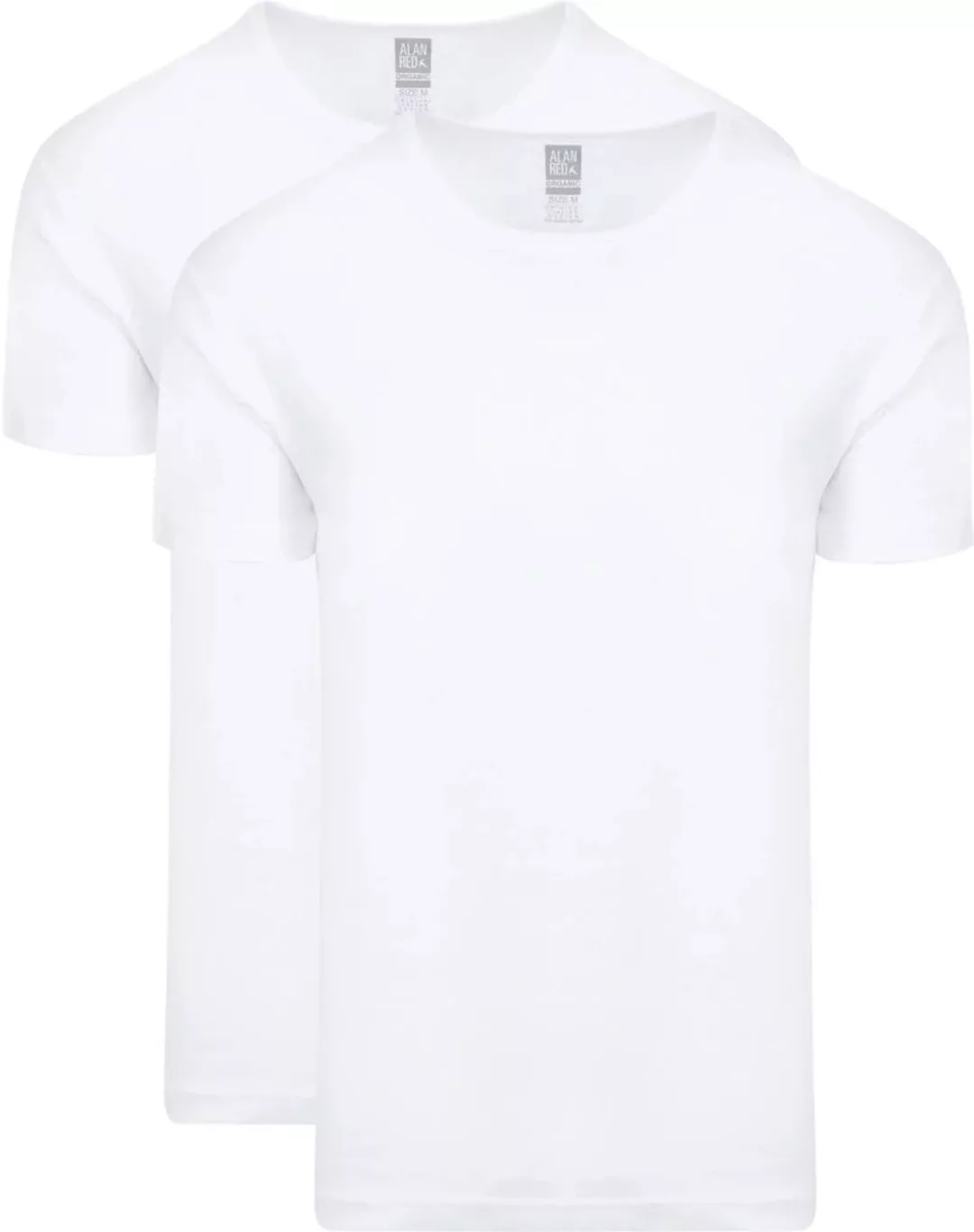Alan Red Copenhagen T-Shirt Weiß 2er-Pack - Größe XL günstig online kaufen