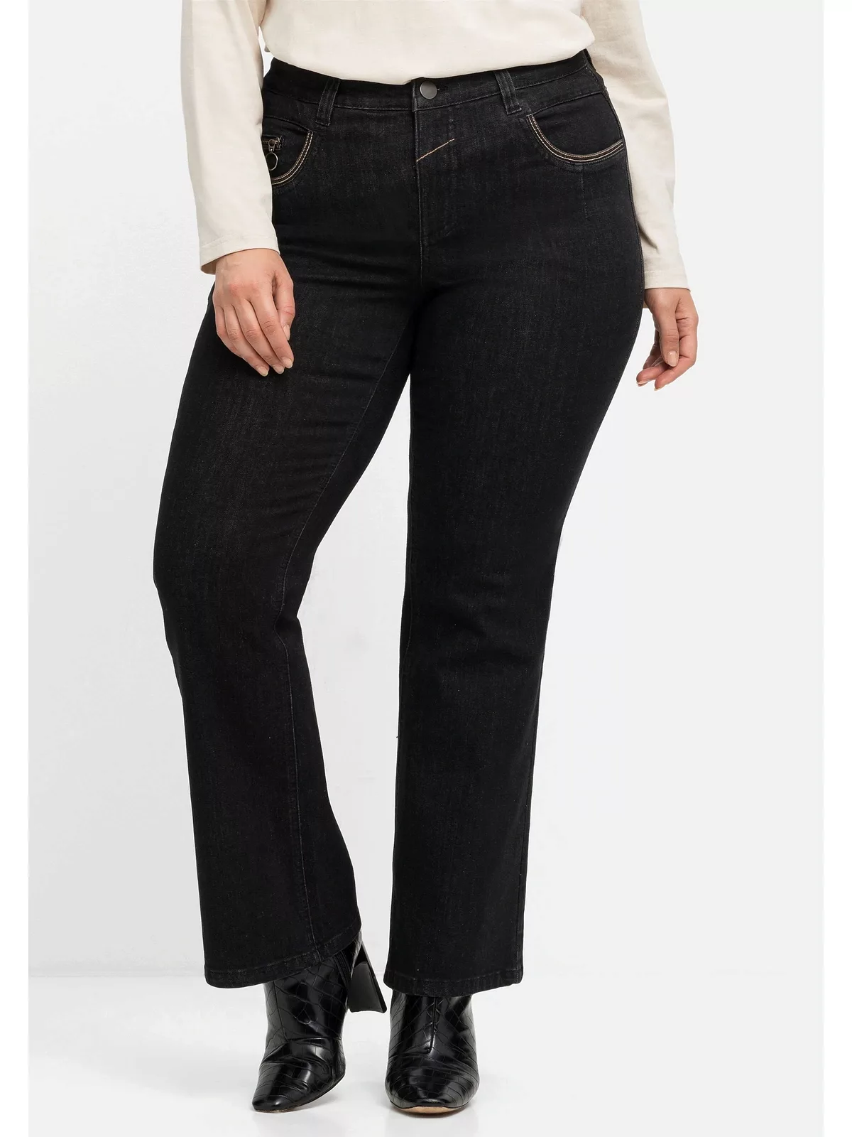 Sheego Bootcut-Jeans "Große Größen" günstig online kaufen