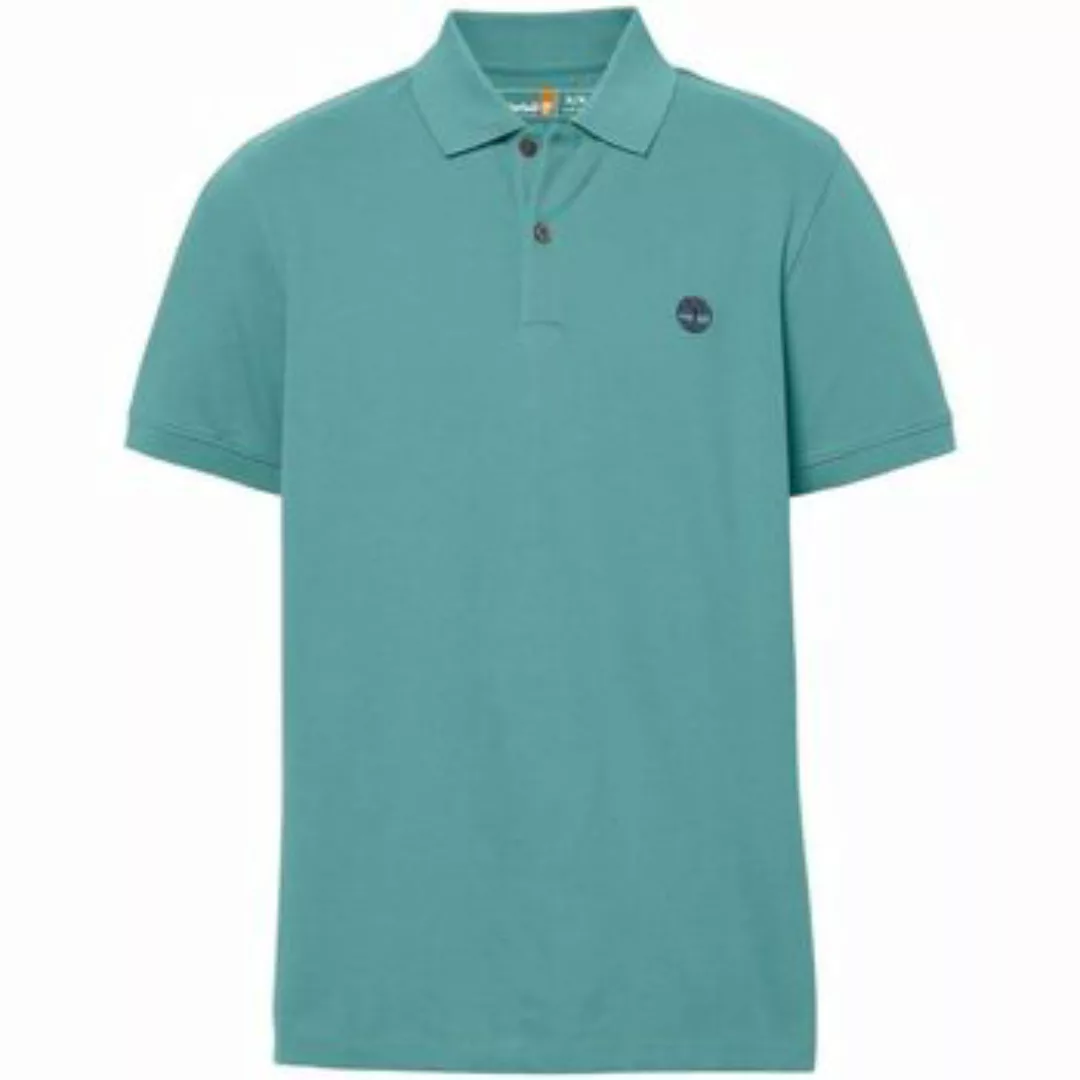 Timberland  T-Shirts & Poloshirts TB0A2DJE - SLEEVE STRETCH POLO-CL61 SEA P günstig online kaufen