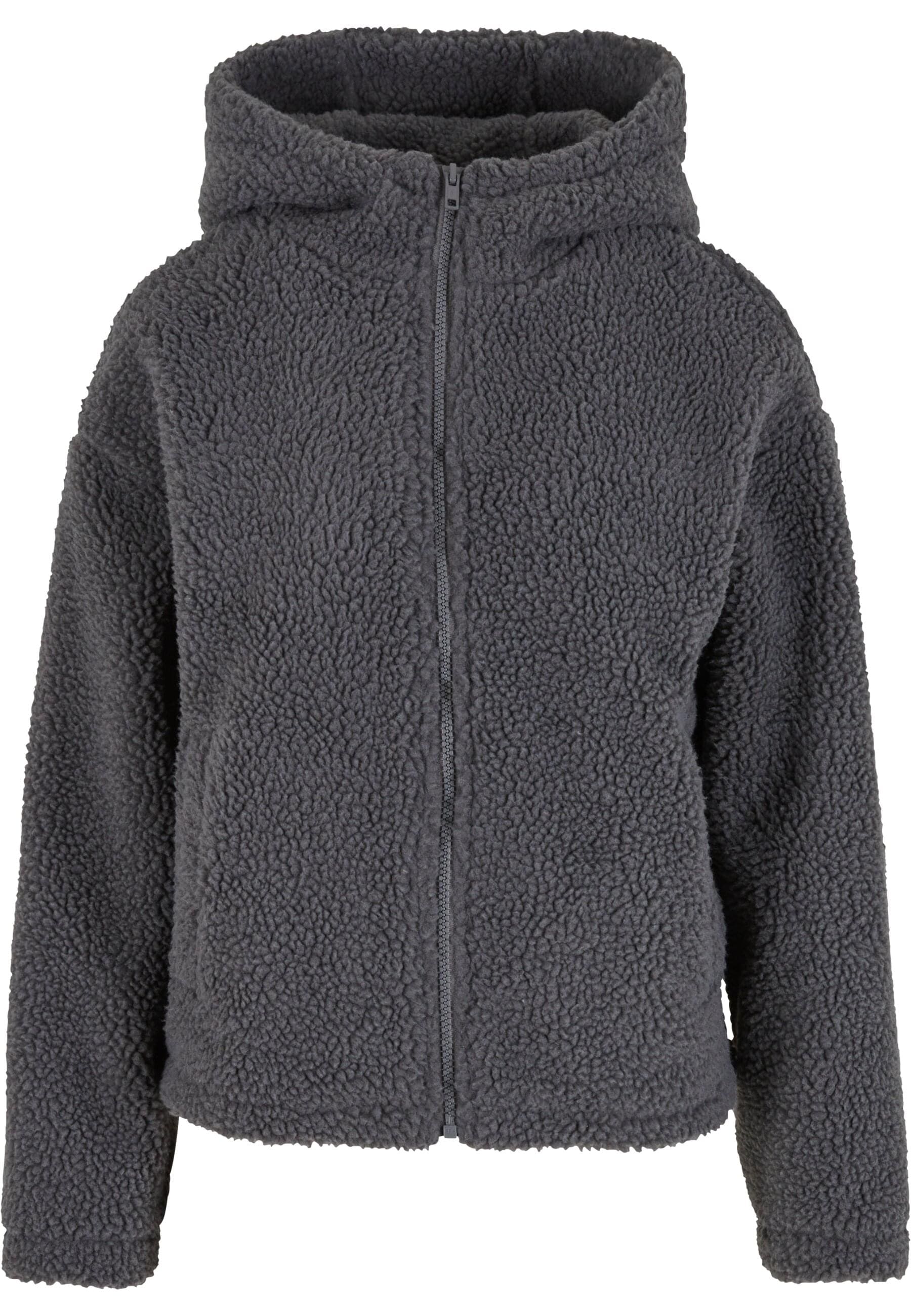 URBAN CLASSICS Allwetterjacke "Urban Classics Ladies Short Hooded Sherpa Ja günstig online kaufen