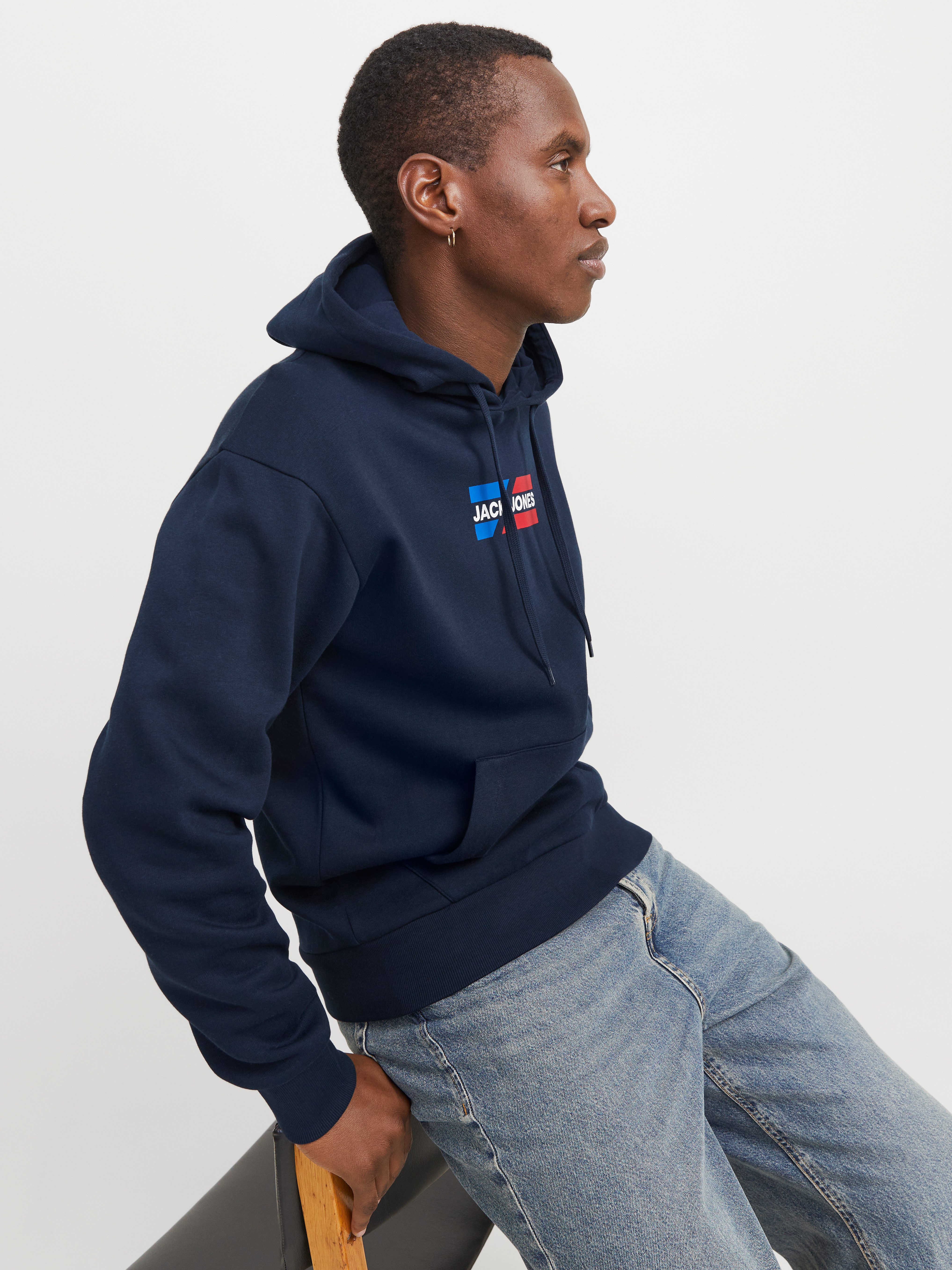 Jack & Jones Kapuzensweatshirt JJECORP GRAPHIC günstig online kaufen