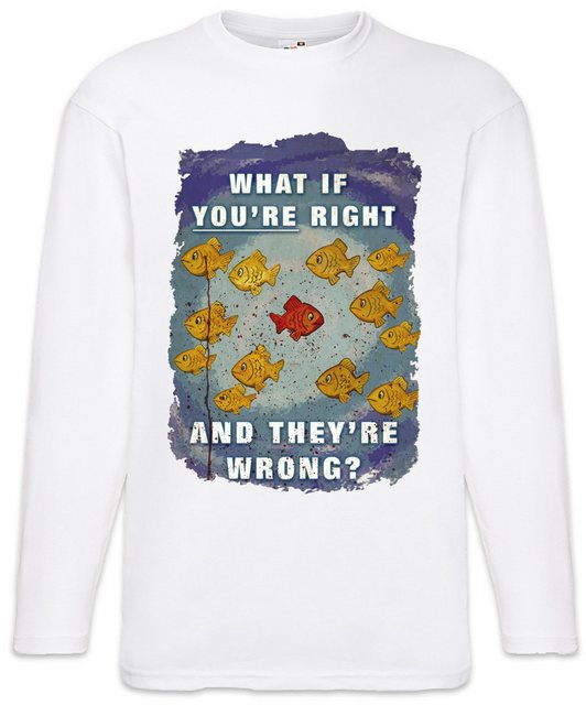 Urban Backwoods Langarmshirt What If You're Right And They're Wrong Langarm günstig online kaufen