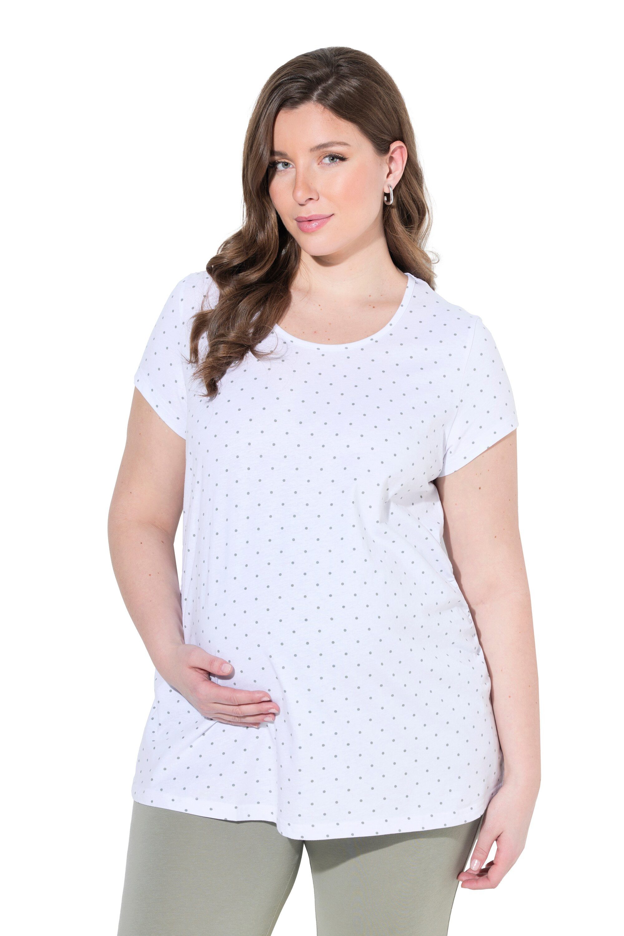 Ulla Popken T-Shirt Bellieva-T-Shirts 2er-Pack Kurzarm günstig online kaufen