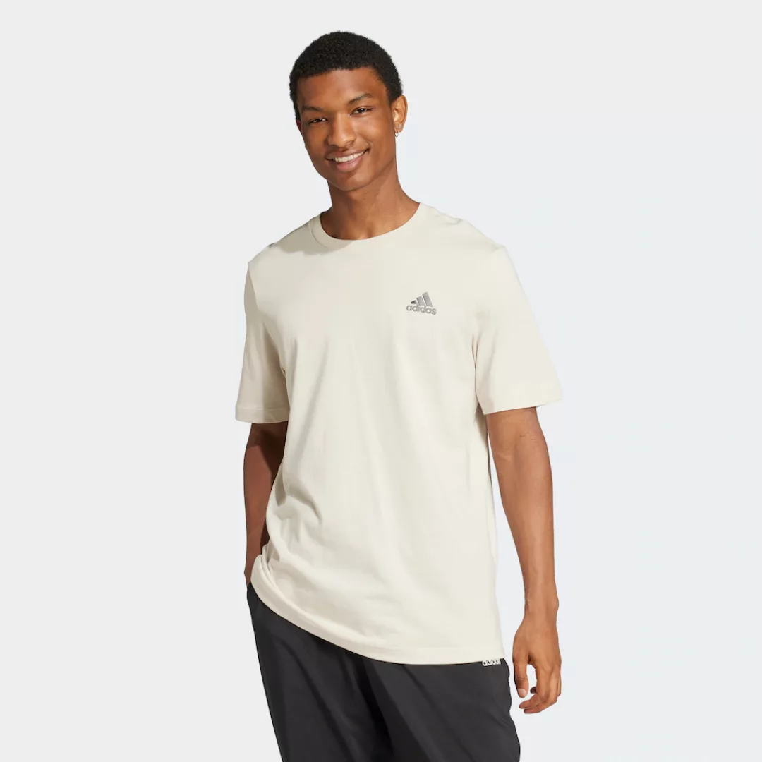 adidas Sportswear T-Shirt "ESSENTIALS SINGLE JERSEY EMBROIDERED SMALL LOGO" günstig online kaufen