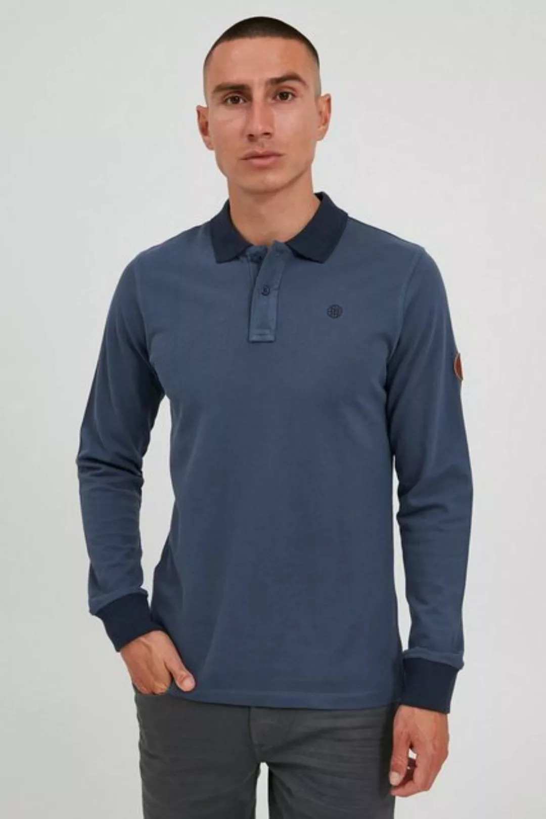 Blend Langarm-Poloshirt "Langarm-Poloshirt BHRalle" günstig online kaufen