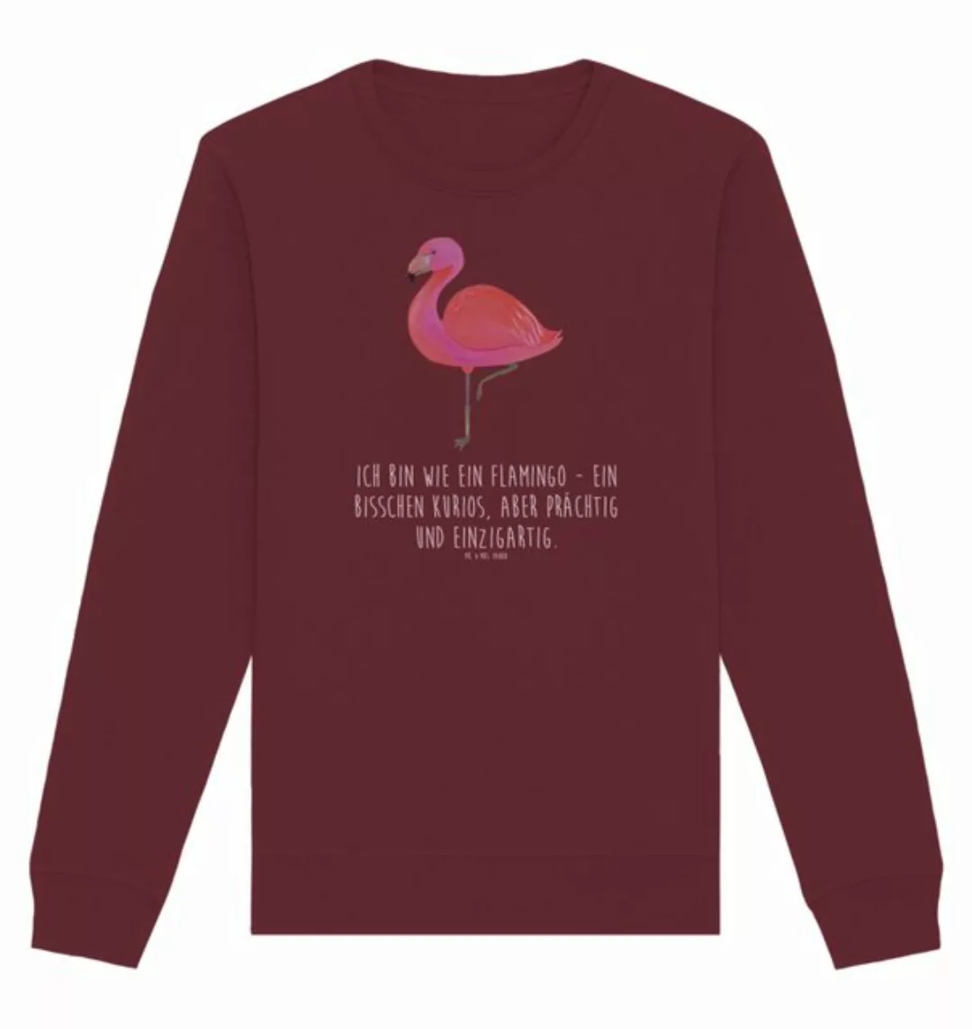 Mr. & Mrs. Panda Longpullover Flamingo Classic Größe XS - Burgundy - Gesche günstig online kaufen