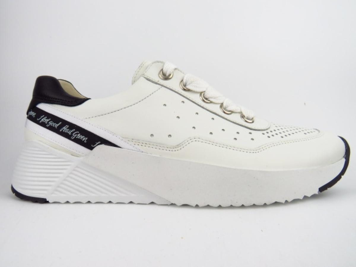 Paul Green Calf white black Sneaker günstig online kaufen