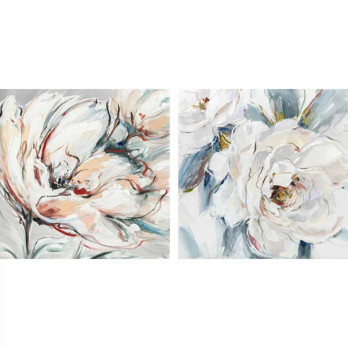 Bild Dkd Home Decor Blume (90 X 2,5 X 90 Cm) (2 Stück) günstig online kaufen