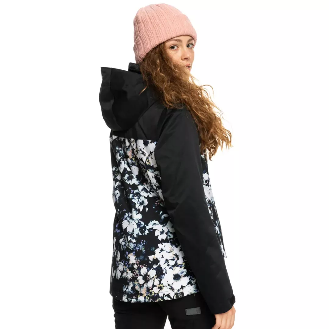 Roxy Jetty Block True Black/Black Flowers günstig online kaufen